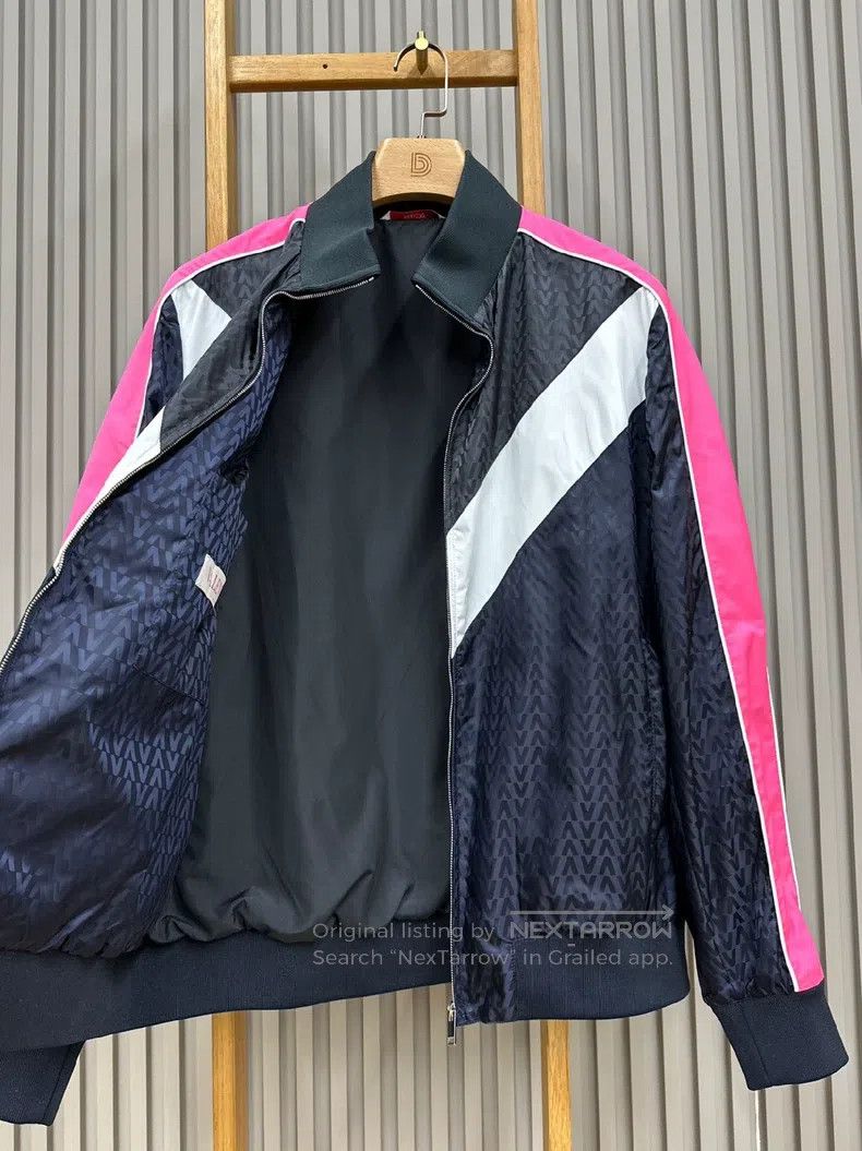 Valentino Valentino Blue casual hooded jacket Size L / US 10 / IT 46 - 3 Thumbnail