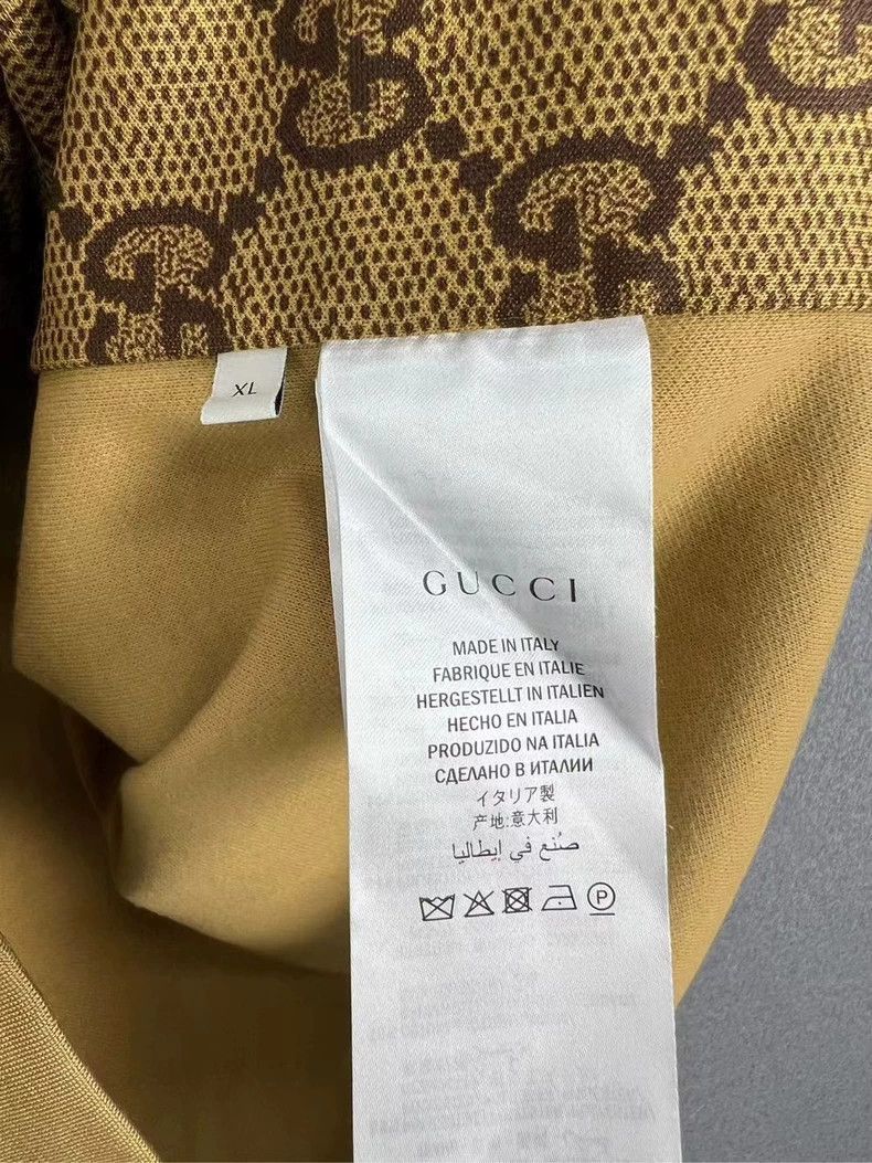 Gucci Gucci Brown Patterned Jacket Jacket-2506 Size US XL / EU 56 / 4 - 4 Thumbnail