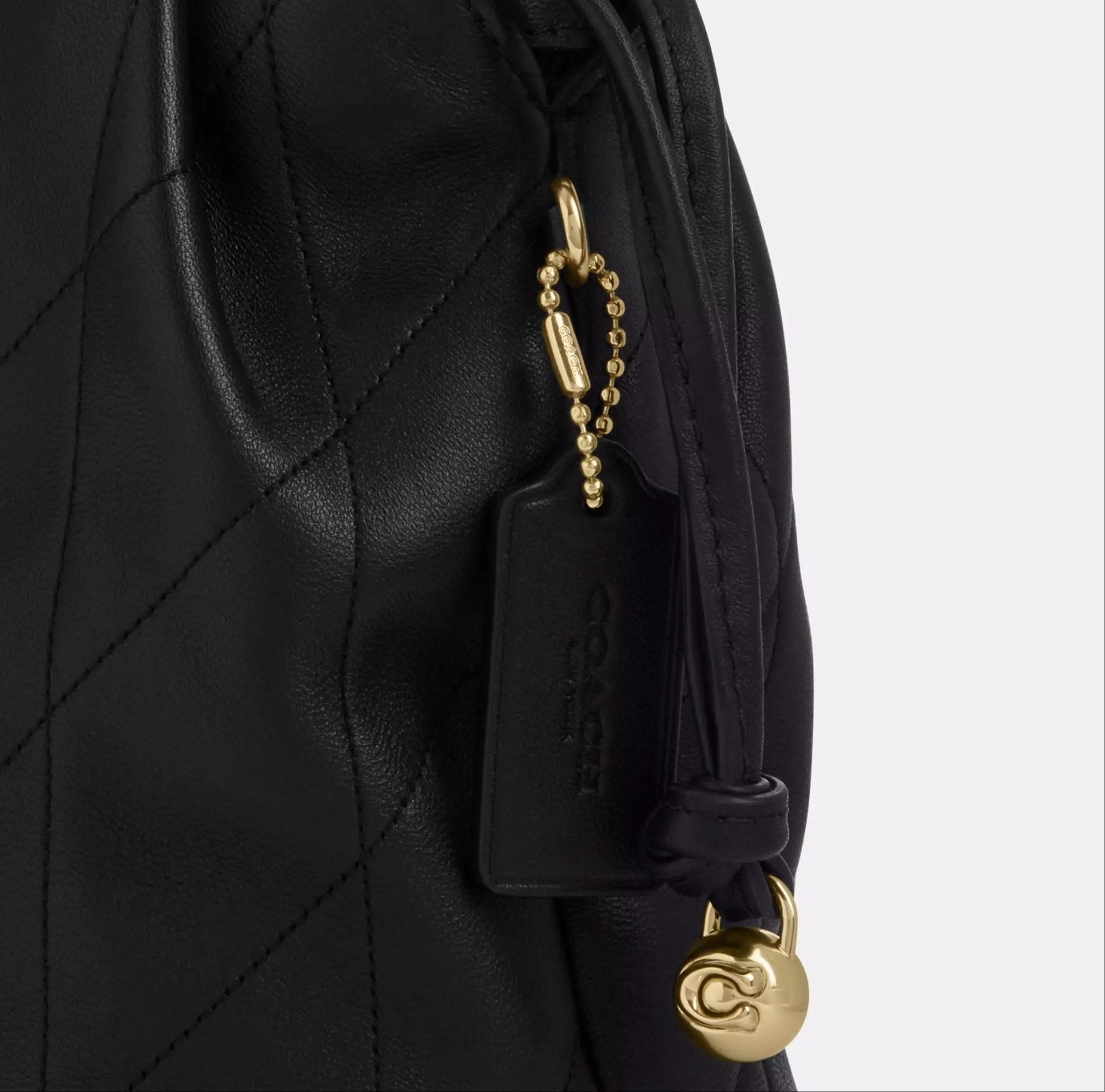 Coach Faye Mini Drawstring Bag With Quilting CDB69 Size ONE SIZE - 17 Thumbnail