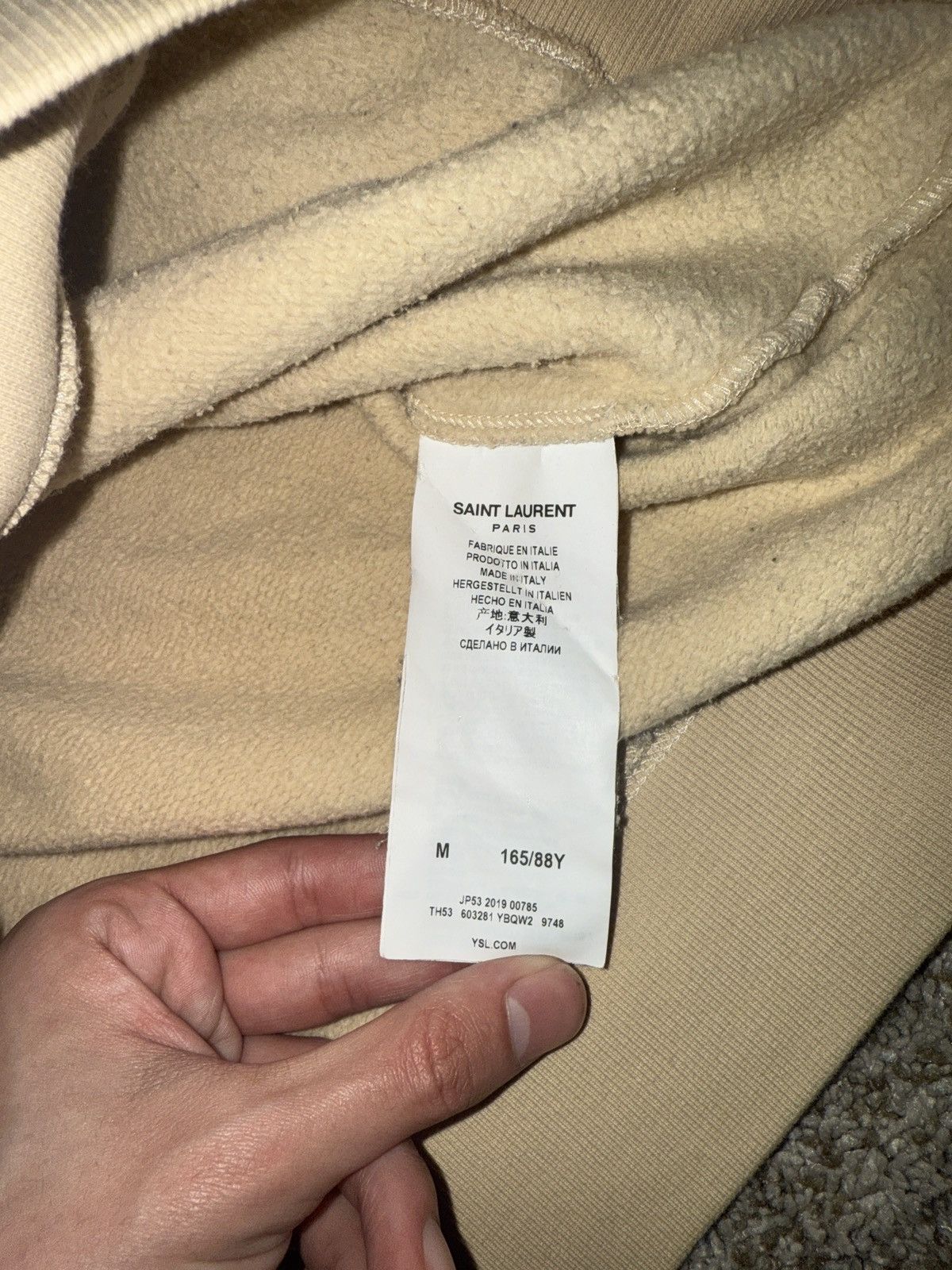 Saint Laurent Paris Saint Laurent Malibu hoodie Size US M / EU 48-50 / 2 - 6 Thumbnail