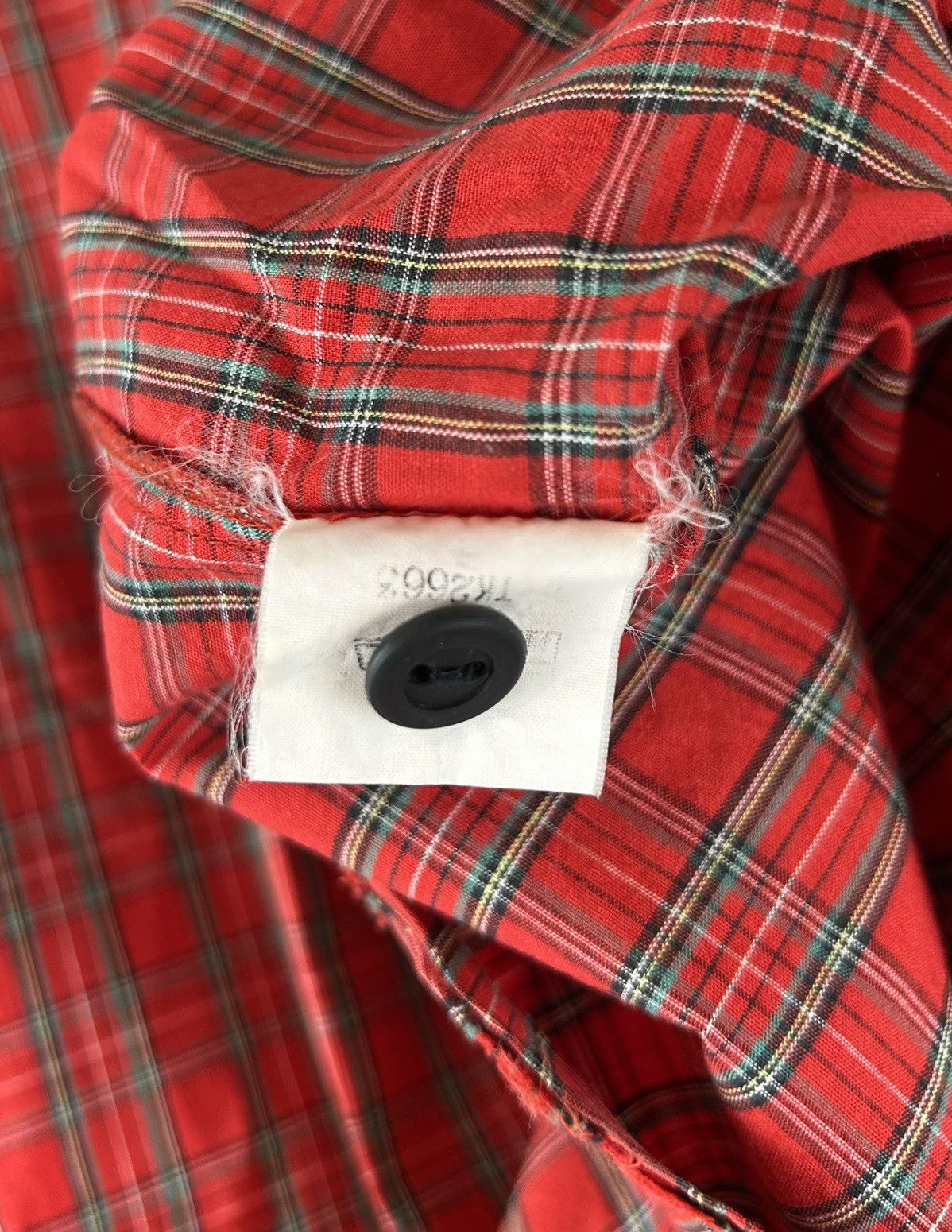Japanese Brand Milk Boy Chain Plaid Shirt Size US M / EU 48-50 / 2 - 7 Thumbnail