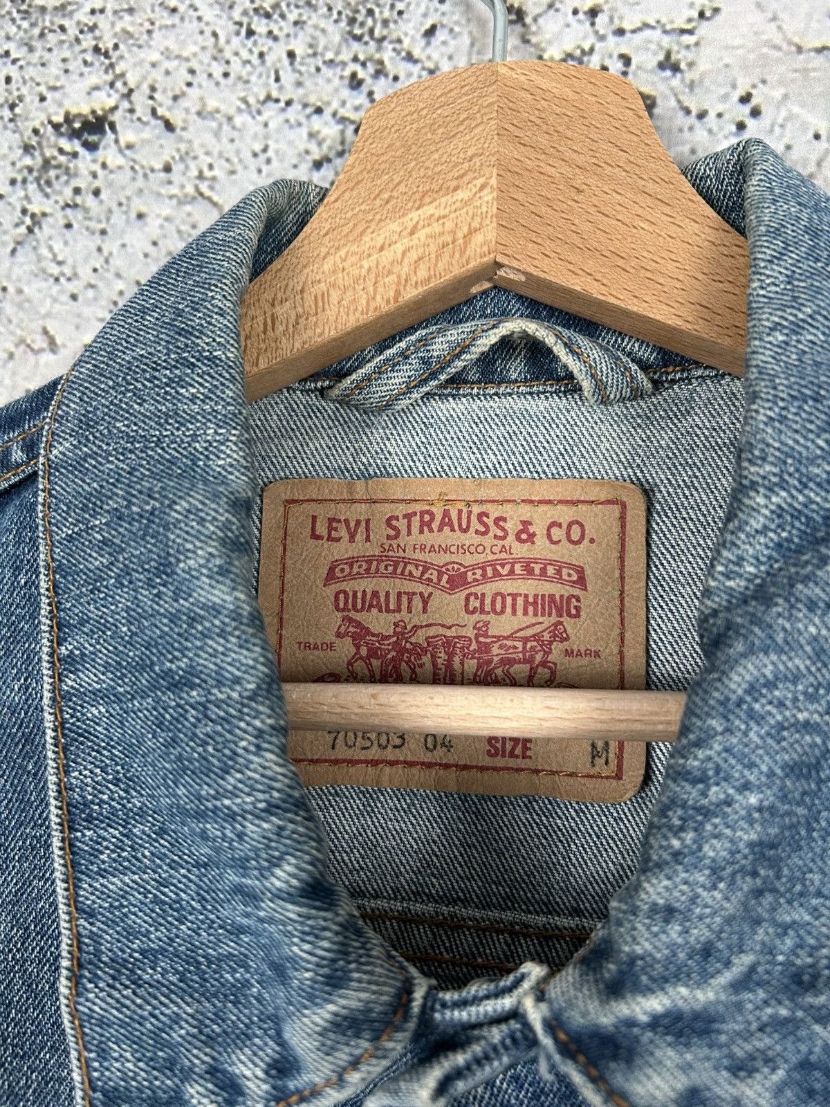 Levi's Vintage Levi’s 1997 Archival Denim Trucker Jacket Size US M / EU 48-50 / 2 - 4 Thumbnail