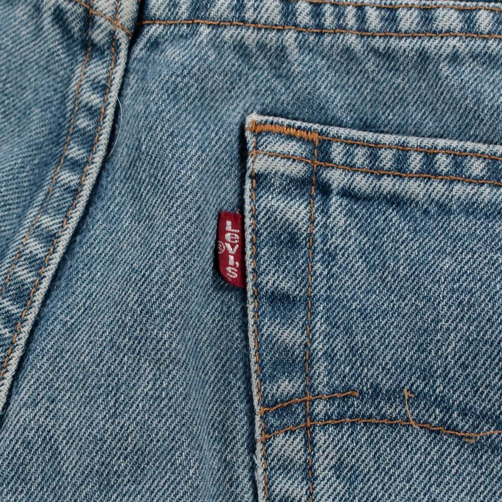 Levi's Levi's 505 Jeans Straight Leg Blue Denim Workwear 38x30 Mens Size US 38 / EU 54 - 2 Thumbnail