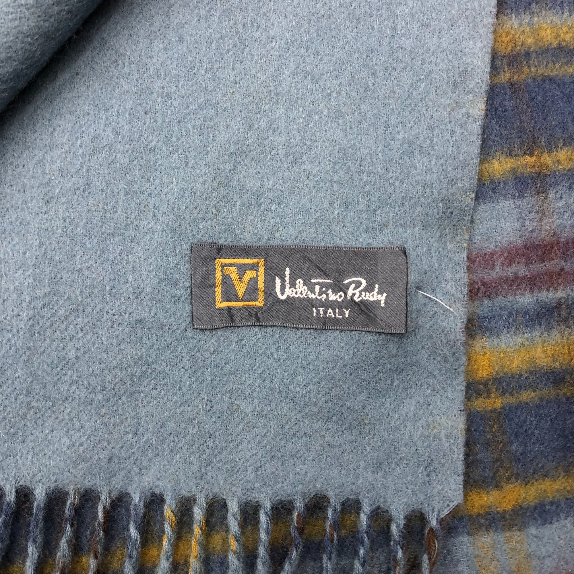 Japanese Brand Vintage Valentino Rudy Scarf Muffler Wool Cashmere Scarves Size ONE SIZE - 6 Thumbnail