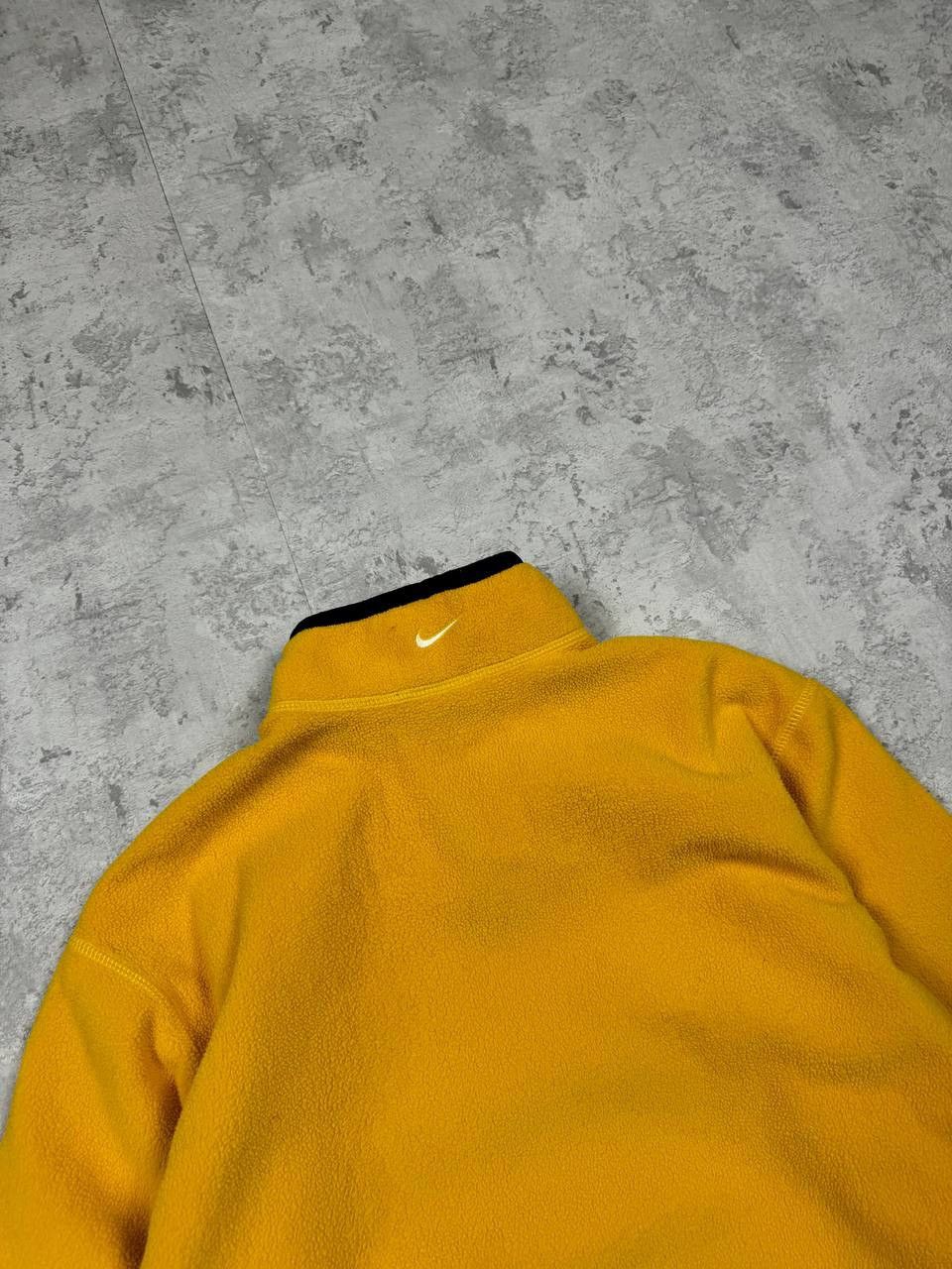 Nike Vintage Nike 1/4 Zip Yellow Fleece Size S Size US S / EU 44-46 / 1 - 11 Thumbnail