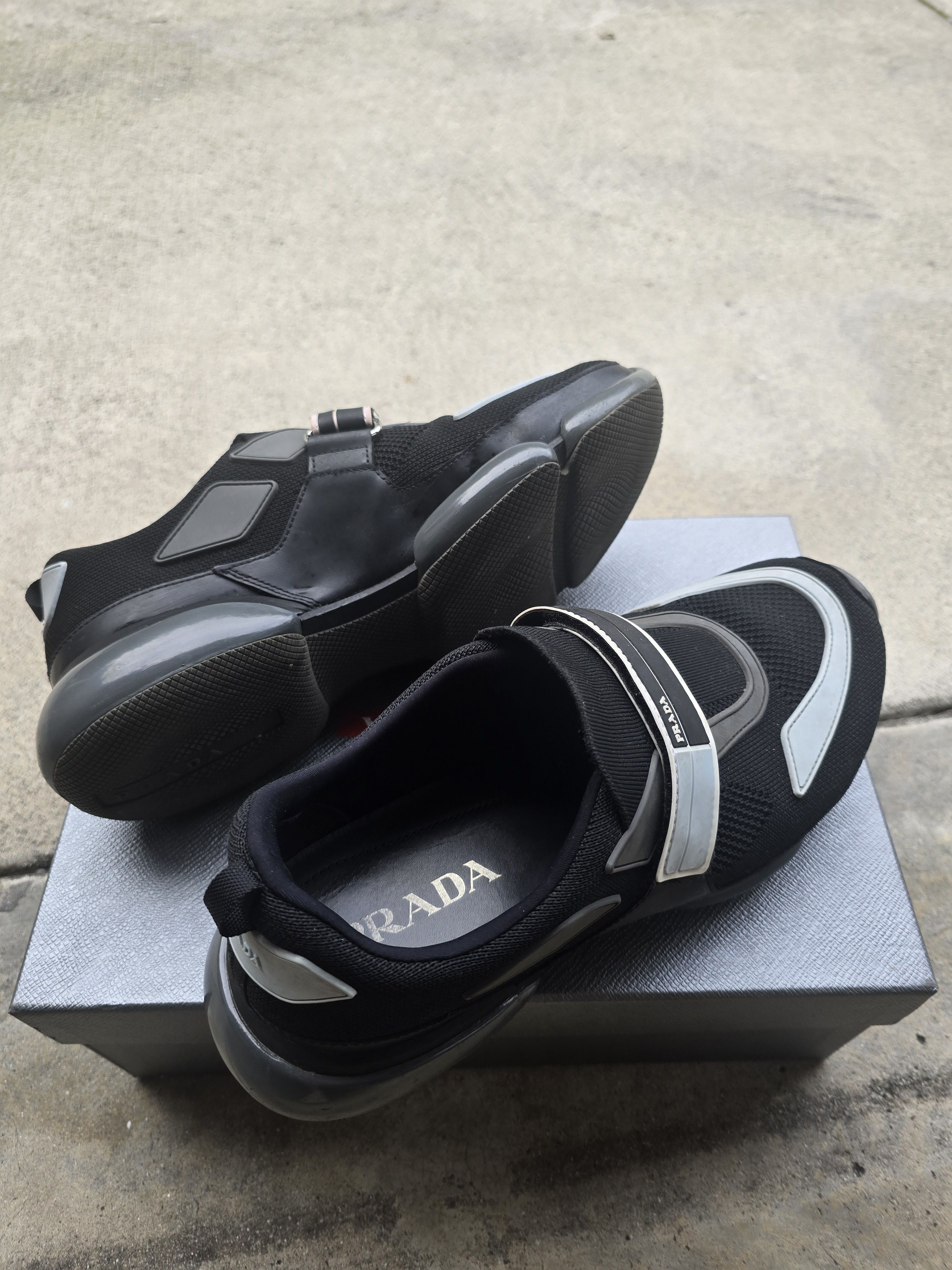 Prada Prada Cloudbust knit sneaker us 8.5 Size US 8.5 / EU 41-42 - 5 Thumbnail