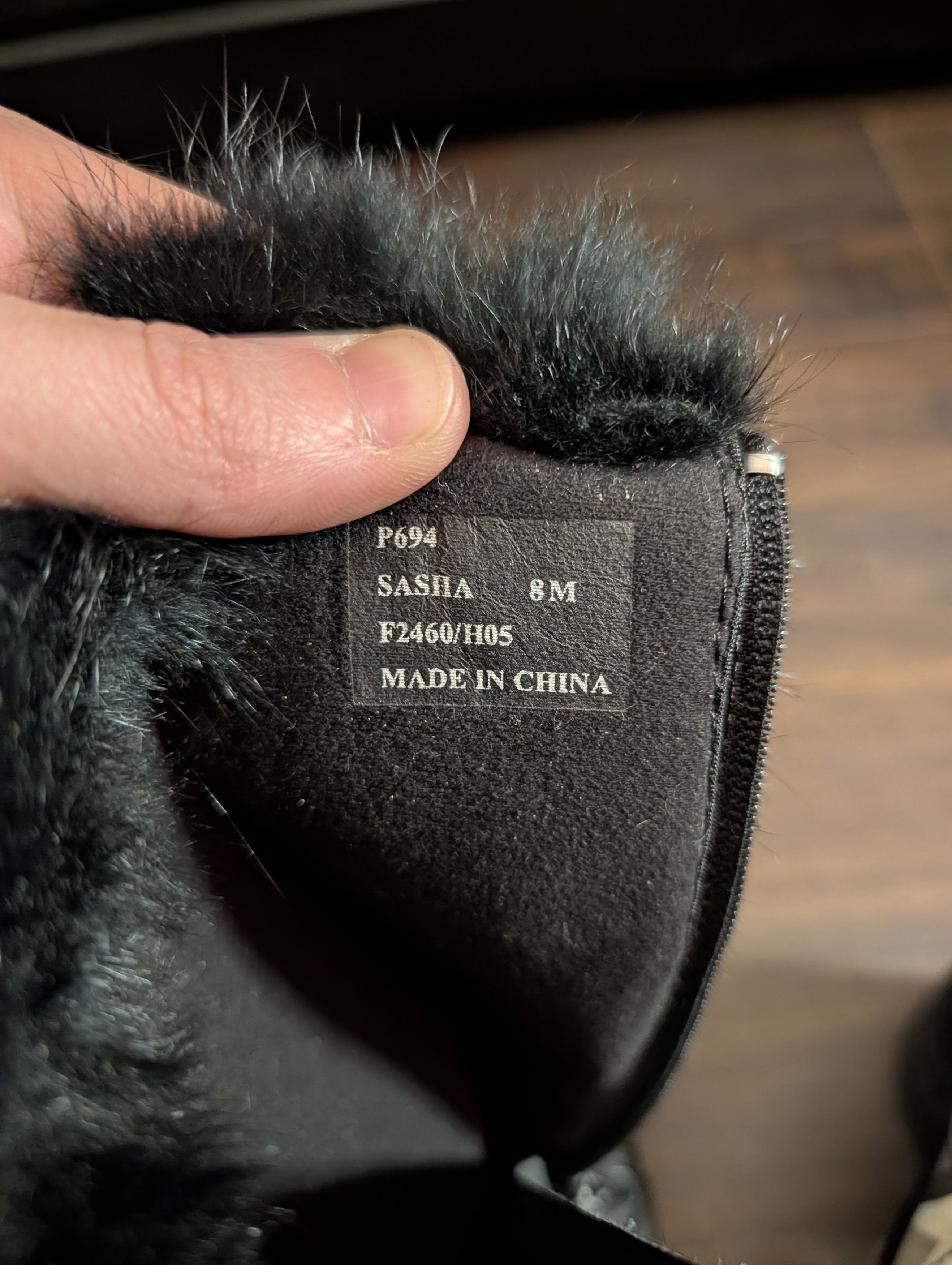 Coach Pasha RARE Fur Trim Logo Print Vibram Sole Boots Size US 8 / IT 38 - 9 Thumbnail