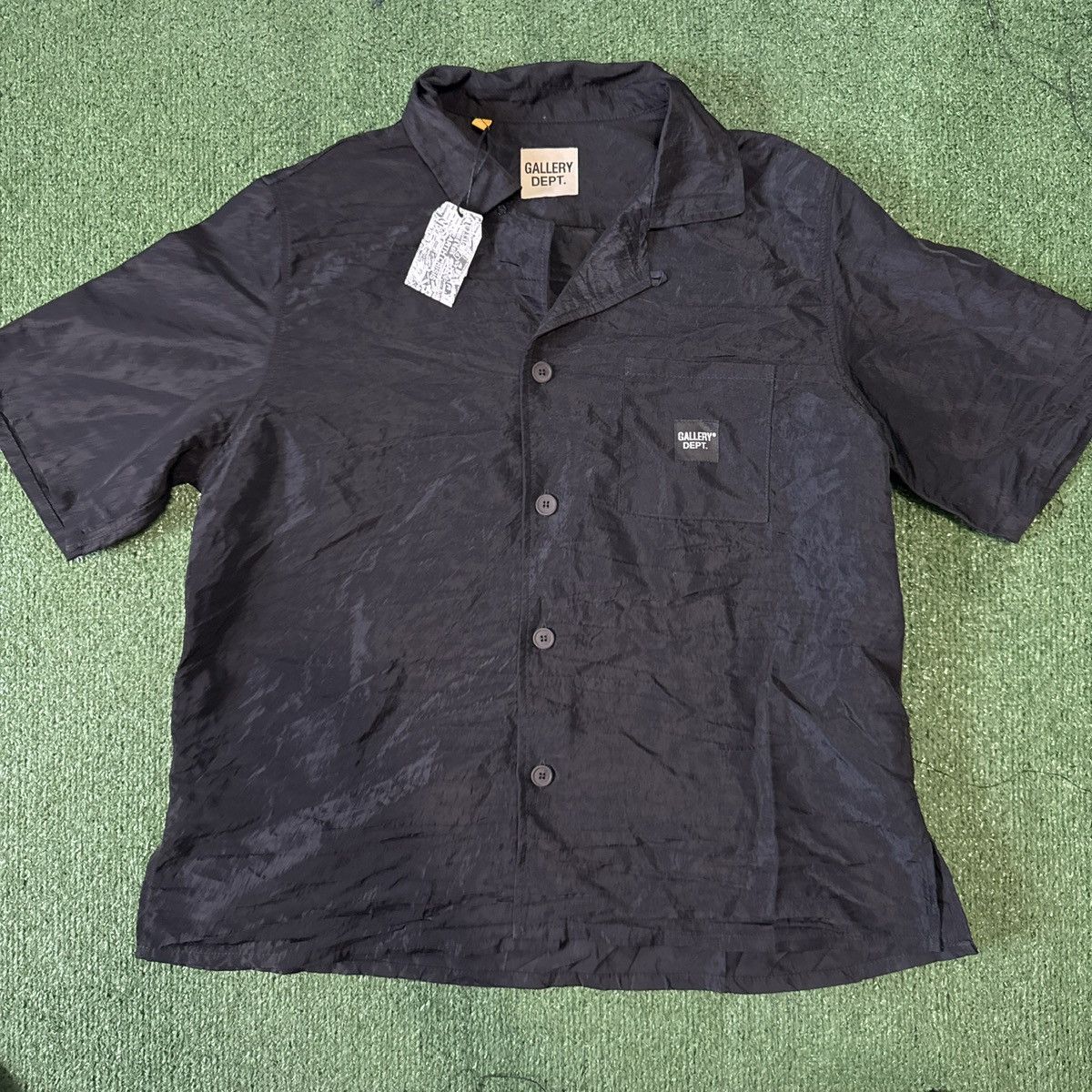 Gallery Dept. Authentic Gallery Dept. Logo Patch Pocket Button Up Shirt L Size US L / EU 52-54 / 3 - 1 Thumbnail