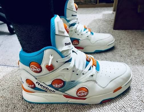 MSCHF MSCHF x Reebok Omni Zone IX Pump size 7 Blue Orange MSCHF013 Size US 7 / EU 40 - 15 Thumbnail