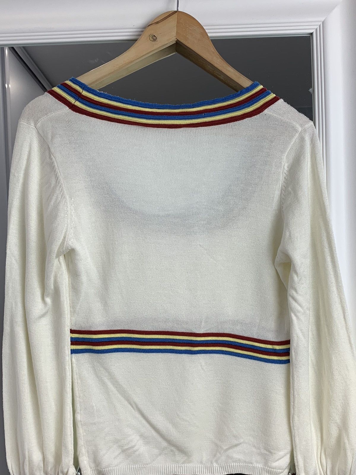 Missoni Missoni Vintage Blouse Y2K Cotton Jumper Size:6 Size M / US 6-8 / IT 42-44 - 14 Thumbnail