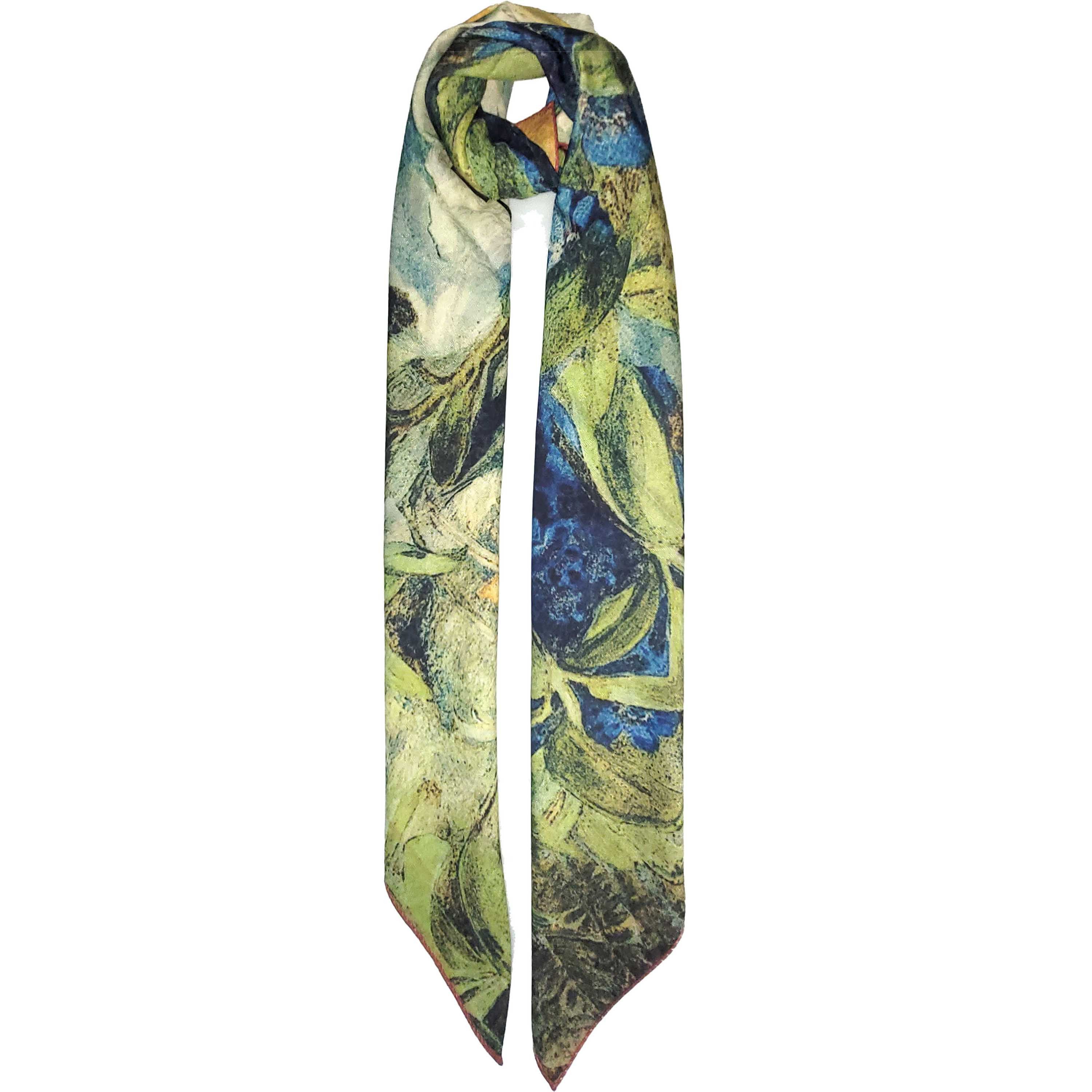 Other NWT Double Sided Silk Scarf 52"x52" Large Square Wrap 3206 Size ONE SIZE - 6 Thumbnail