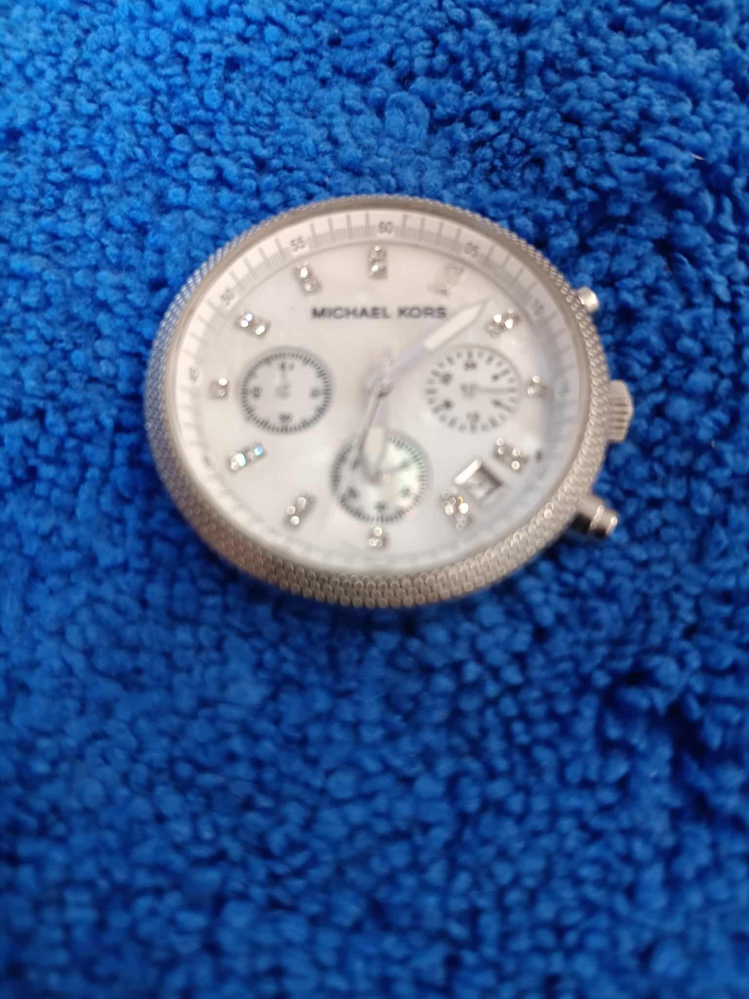 Michael Kors Michael Kors Mother Of Pearl Silver-Tone MK5020 Watch 37mm Size ONE SIZE - 5 Thumbnail