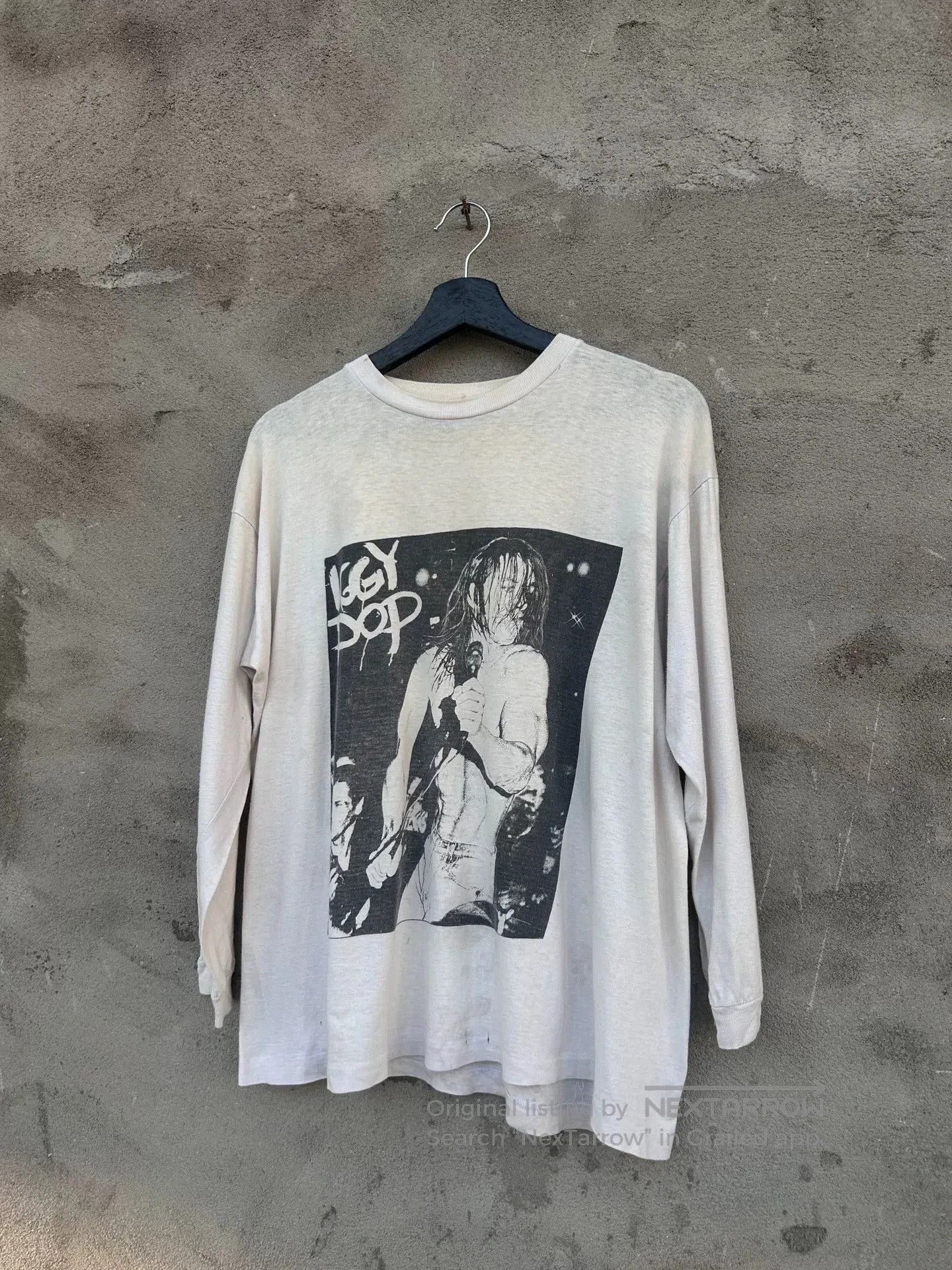 Vintage Vintage Iggy Pop '93 Tour Longsleeve T. Size US M / EU 48-50 / 2 - 5 Thumbnail