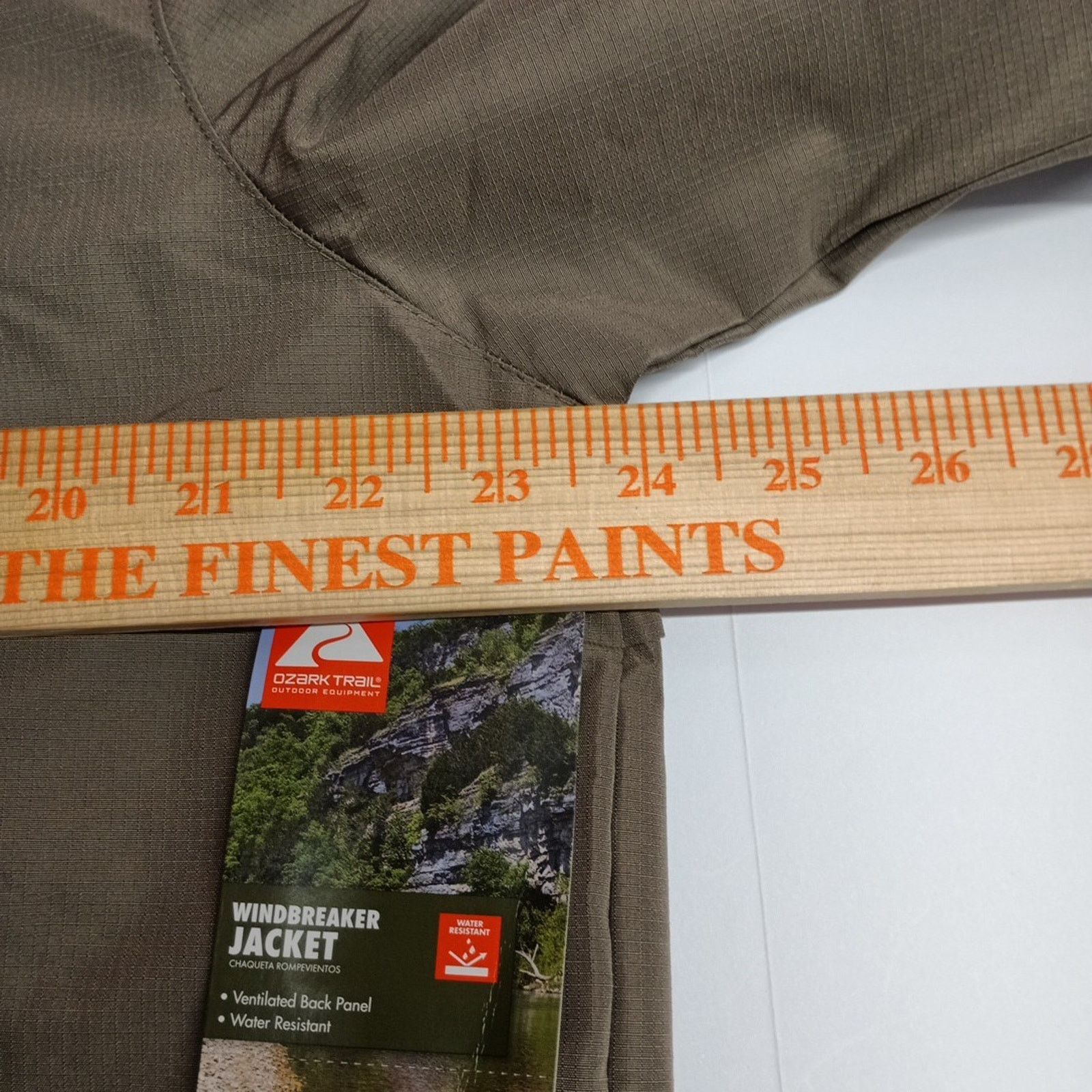 Other Ozark Trail Windbreaker Jacket Men M Taupe Falls Zip Pockets Size US M / EU 48-50 / 2 - 6 Thumbnail
