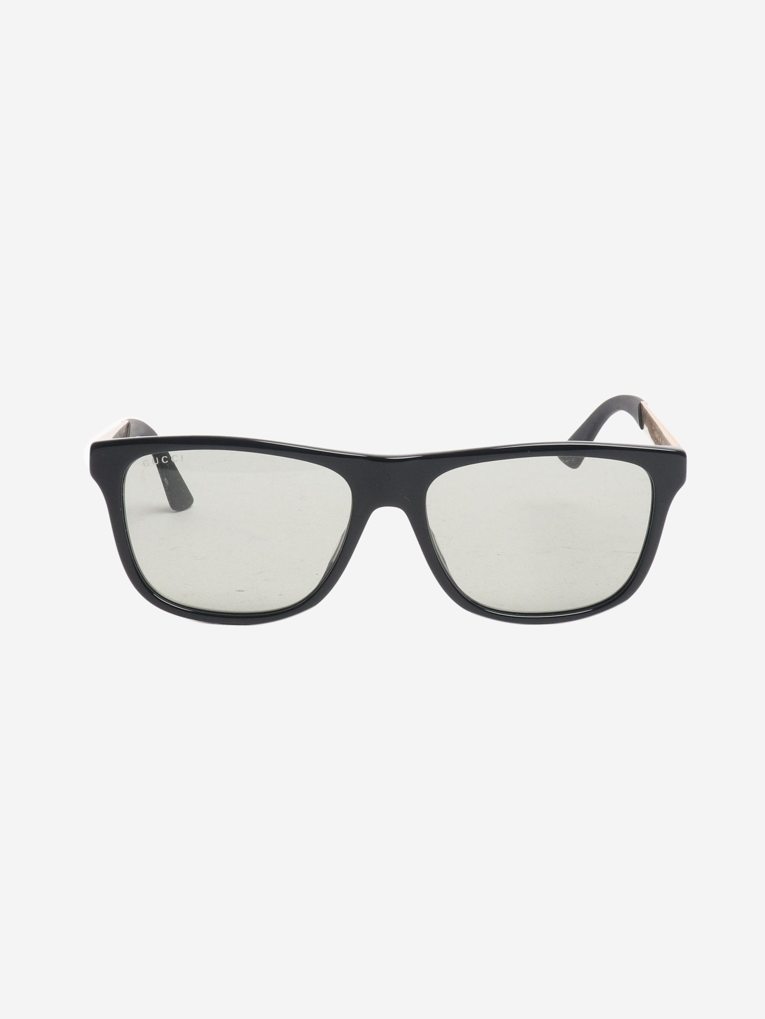Gucci Black square frame sunglasses Size ONE SIZE - 1 Thumbnail