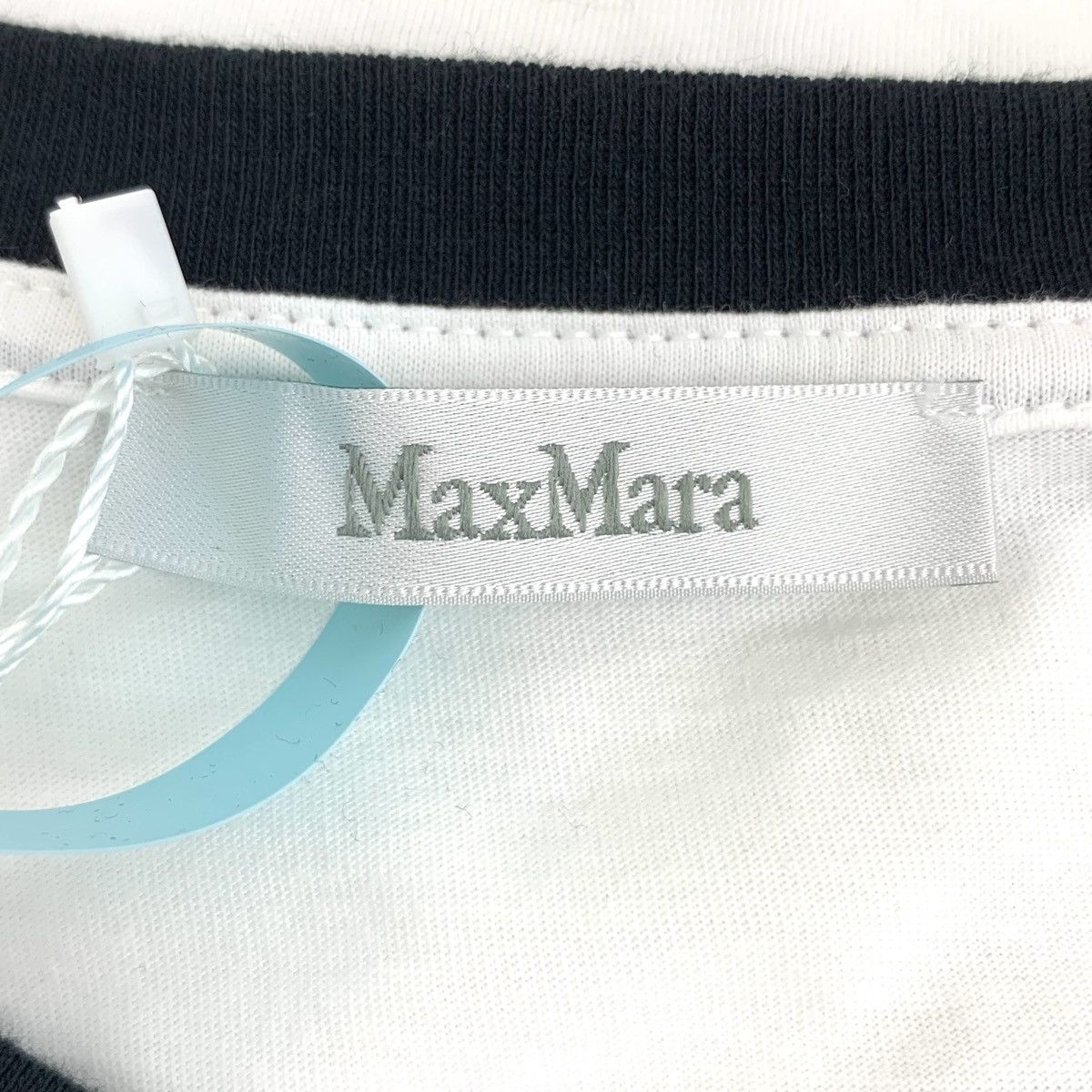 Max Mara Max Mara White Pocket Logo Short Sleeve T-Shirt K26WX Size XS / US 0-2 / IT 36-38 - 5 Thumbnail