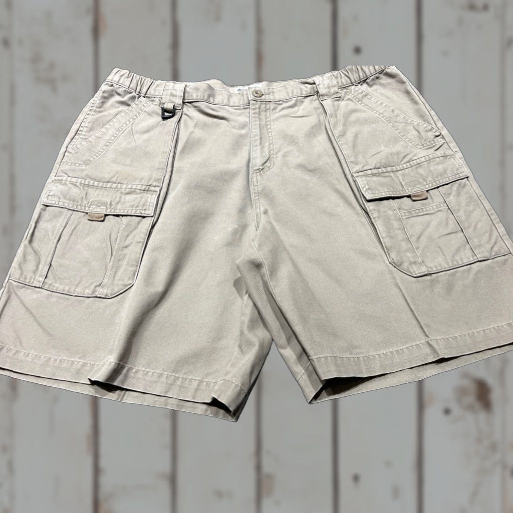 Vintage COLUMBIA Vintage Cargo Hiking Shorts 2XL Beige Mens Size US 39 - 1 Thumbnail