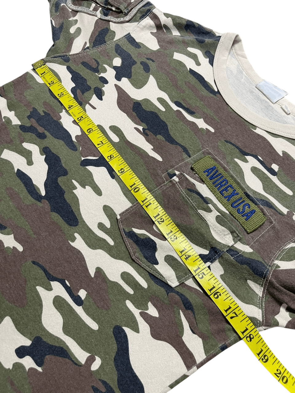 Avirex Avirex Camouflage Fatigue Crew Neck Tee Size US S / EU 44-46 / 1 - 6 Thumbnail