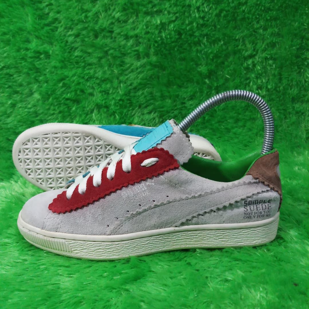 image of Puma X Michael Lau Sample Suede Limited Edition Shoes in Grey Mix, Women's (Size 4.5)