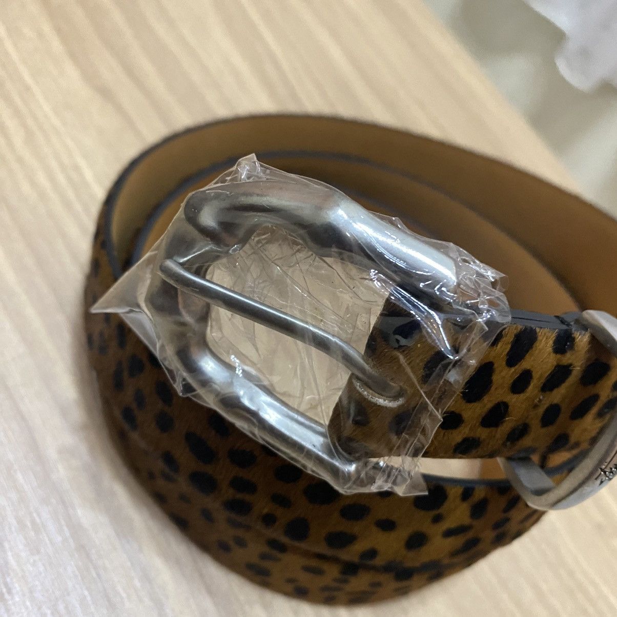 Stussy Stussy Hairy Belt "Leopard" Size ONE SIZE - 2 Thumbnail