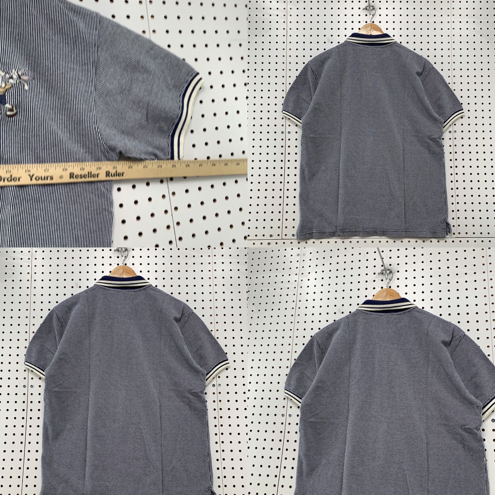 Vintage VTG Warner Bros Mickey Mouse Polo Shirt Mens Medium Embroidered Blue Polo Adult M Mickey Mouse 90s Theme, Vintage Disney, Polo Shirt Mens M Blue Size US M / EU 48-50 / 2 - 8 Thumbnail