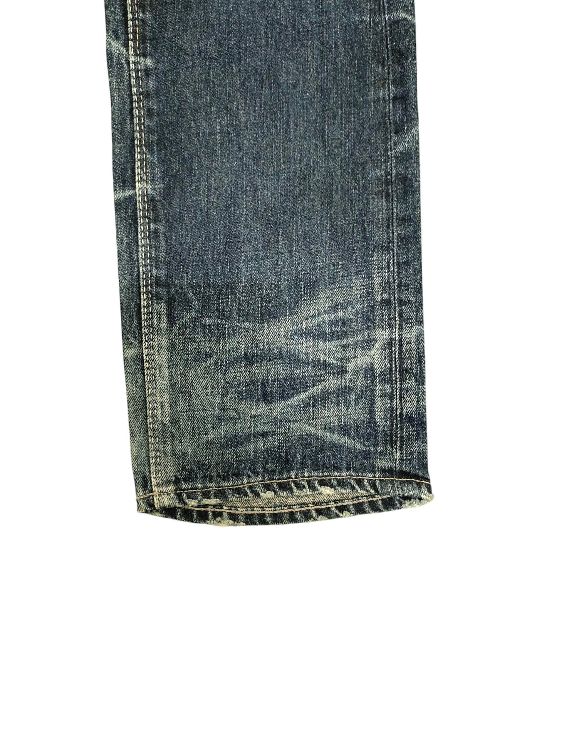 GOSTAR DE FUGA Vintage Fuga Japan Clawmark Distress Faded Denim Jeans Size US 30 / EU 46 - 5 Thumbnail