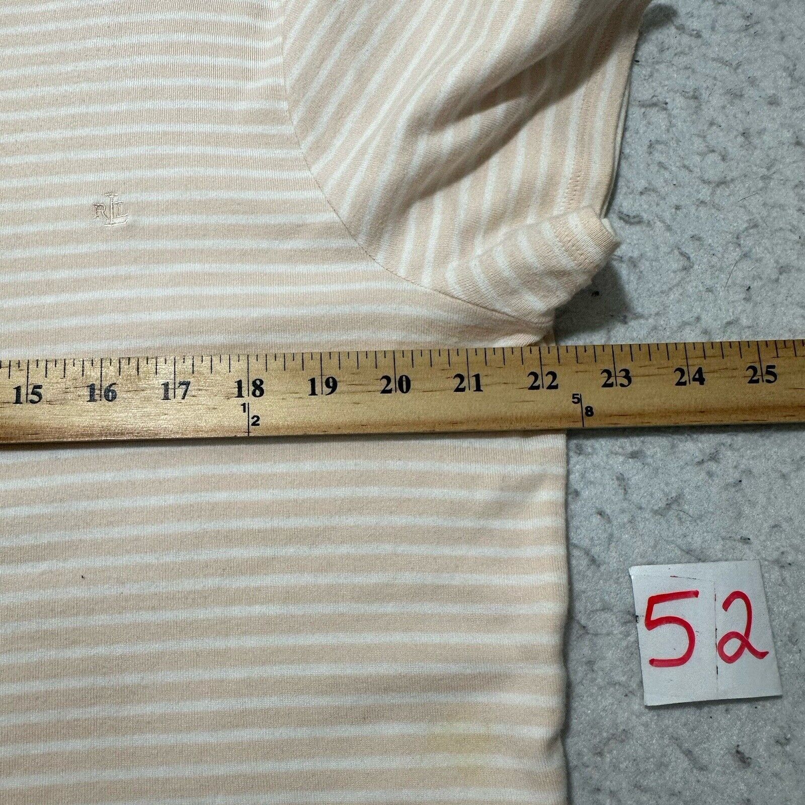 Lauren Ralph Lauren Lauren Ralph Lauren Large Crewneck Striped T-Shirt Pink Size L / US 10 / IT 46 - 9 Thumbnail