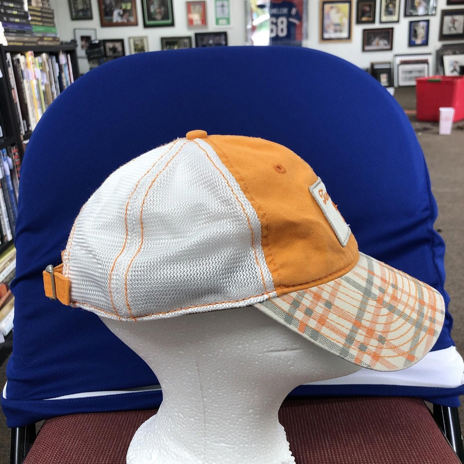 Signatures Tennessee Vols - Orange Plaid (NCAA) Mesh - Cap/Hat Size ONE SIZE - 4 Thumbnail
