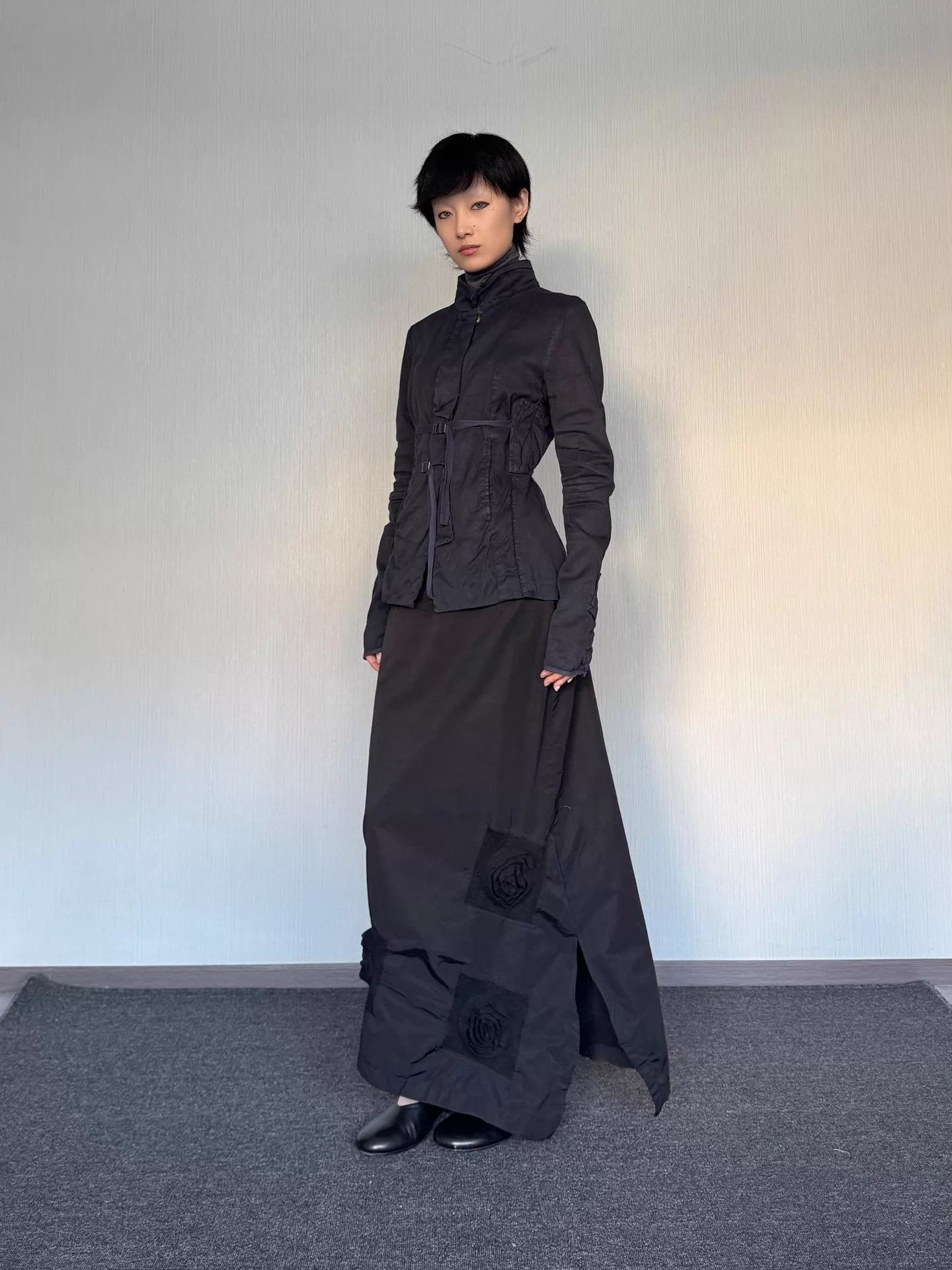 Other Archive Italian Linen-Cotton Blend Tie-Waist Vintage Jacket Women's M Size M / US 6-8 / IT 42-44 - 2 Thumbnail