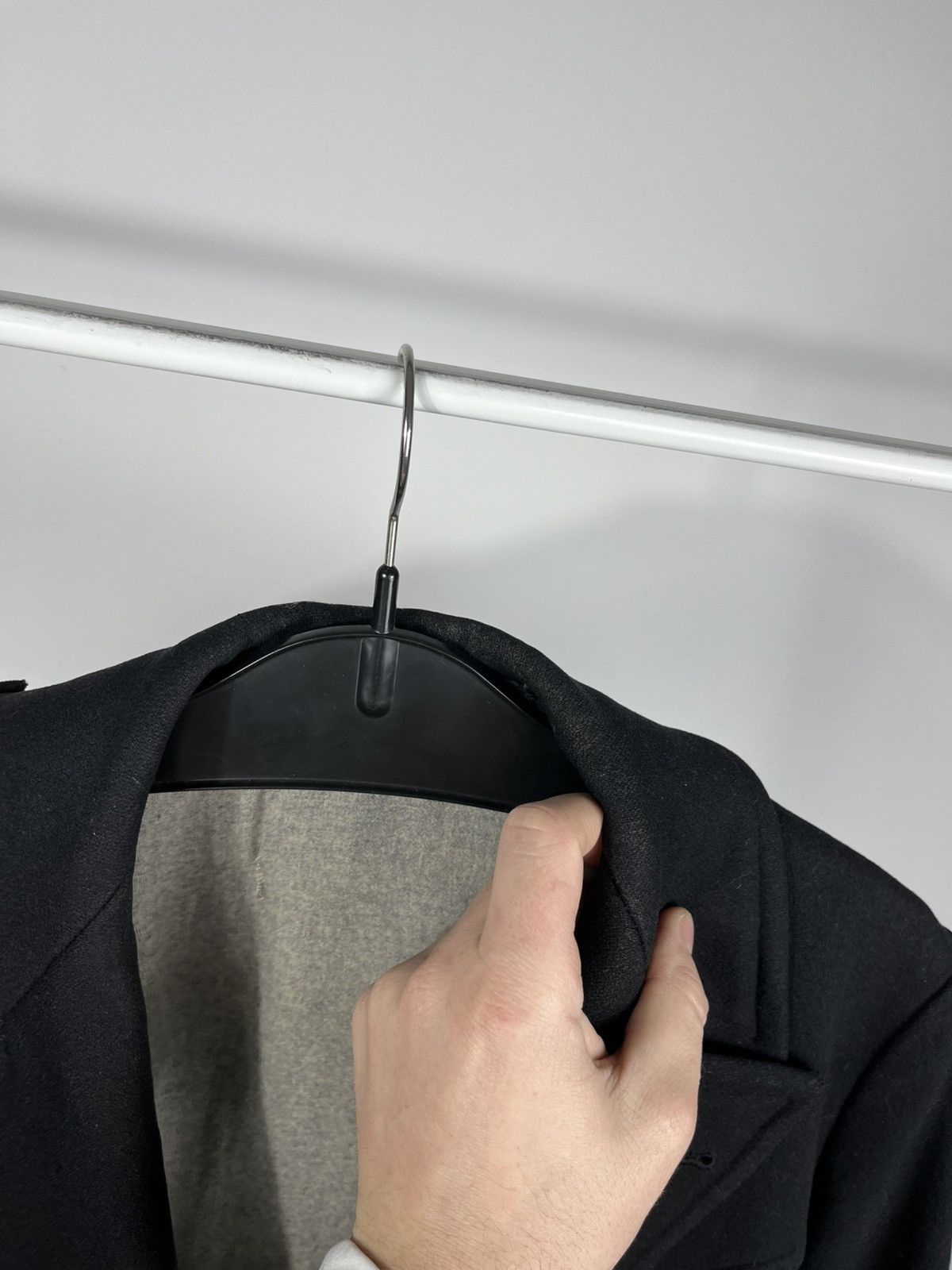 Other Vintage Heavy Wool Jacket Double Breasted Black Size US S / EU 44-46 / 1 - 13 Thumbnail