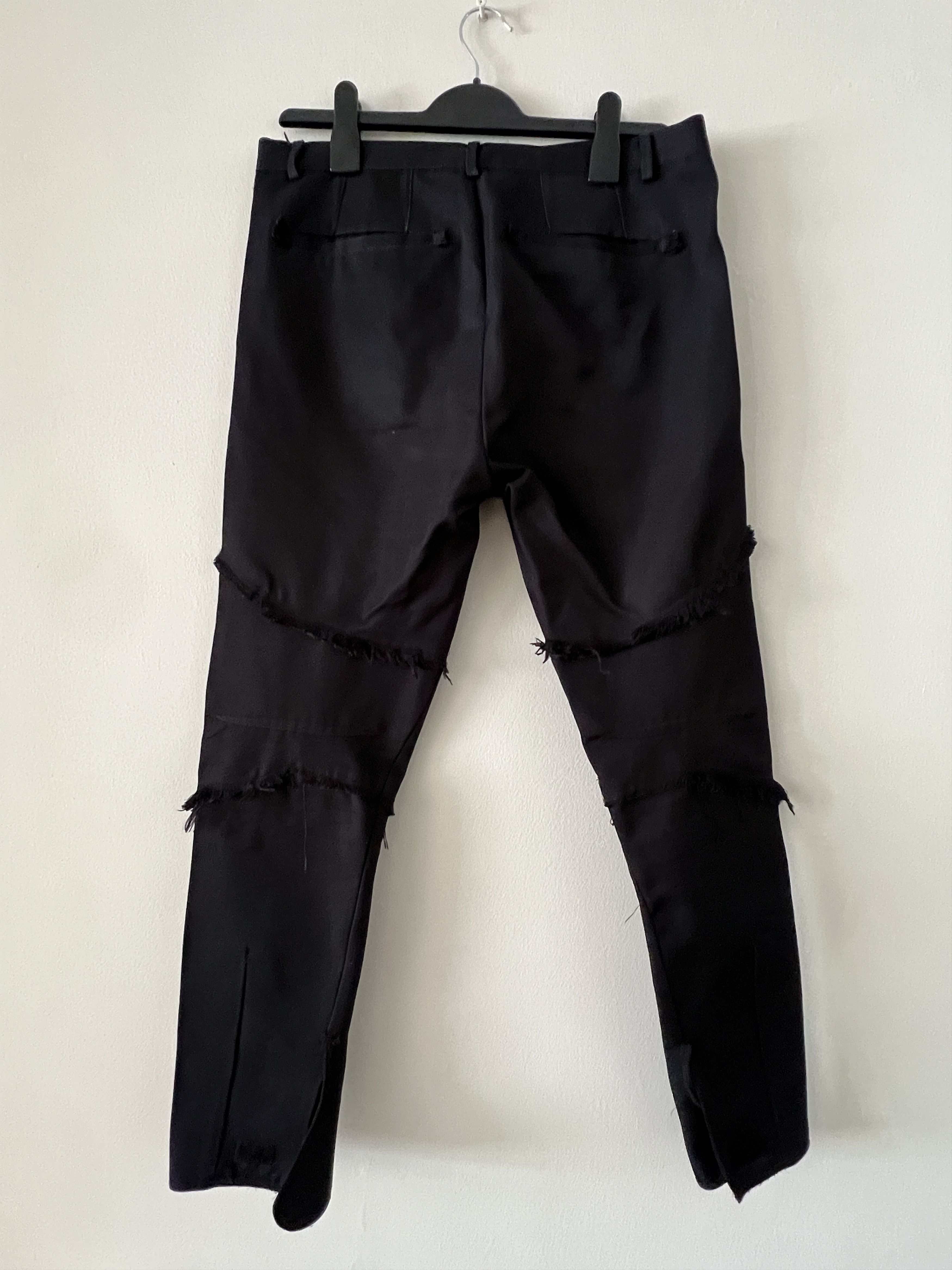 Lanvin Lanvin Silk Runway Spring 2011 Silk Black Trousers Pant Size US 30 / EU 46 - 6 Thumbnail
