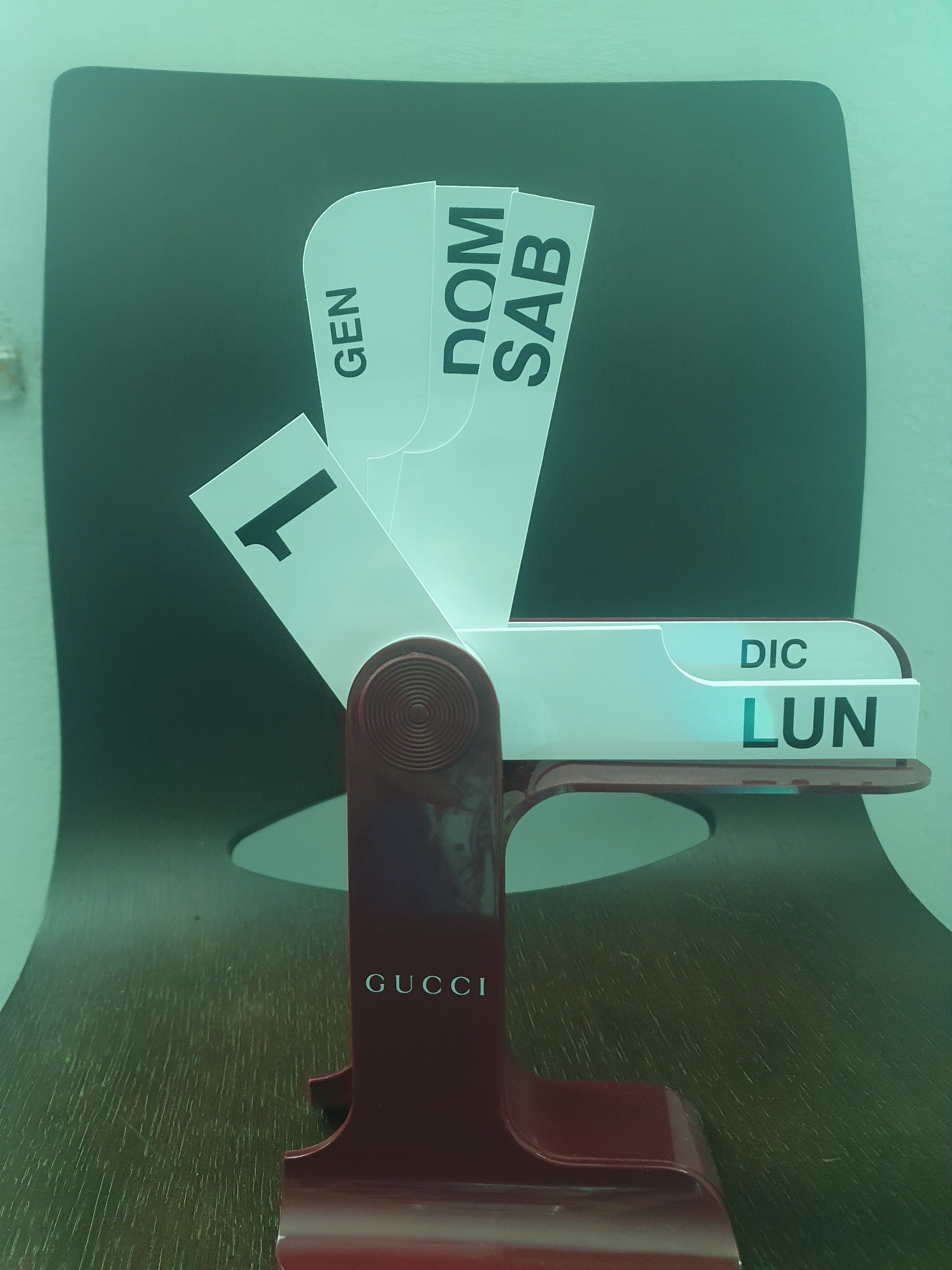 Gucci Gucci x Danese Milano Timor Calendar – Rosso Ancora (2024) Size ONE SIZE - 1 Thumbnail