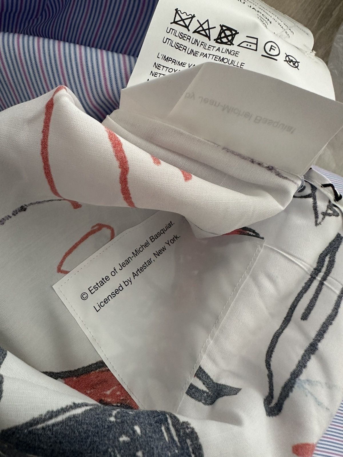 Junya Watanabe Comme des Garcons Junya watanabe MAN x Jean-Michel Busquiat Size US S / EU 44-46 / 1 - 17 Thumbnail