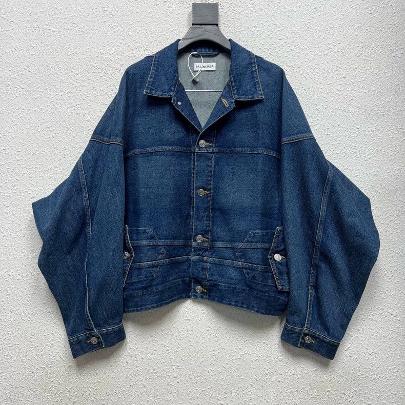 Balenciaga Inverted Denim Jacket