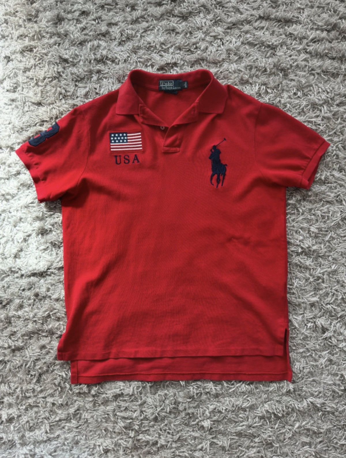 Polo Ralph Lauren Vintage Polo Ralph Lauren – USA Flag Patch Size US L / EU 52-54 / 3 - 1 Thumbnail