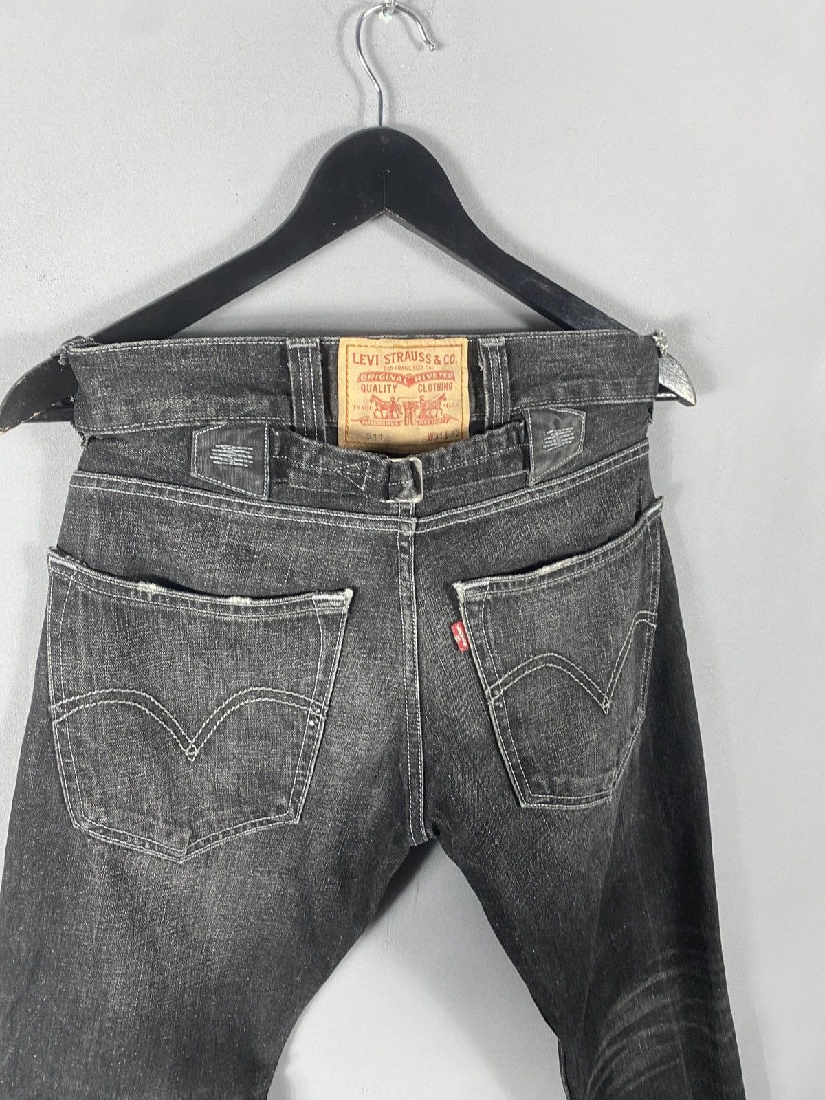 Levi's Vintage Clothing Vintage levis clinch back engineered slim jeans Size US 32 / EU 48 - 2 Thumbnail