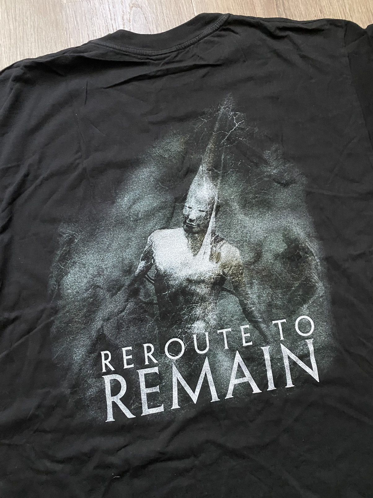 Band Tees × Vintage Vintage 00's In Flames " REROUTE TO REMAINE" death metal Size US XL / EU 56 / 4 - 4 Thumbnail