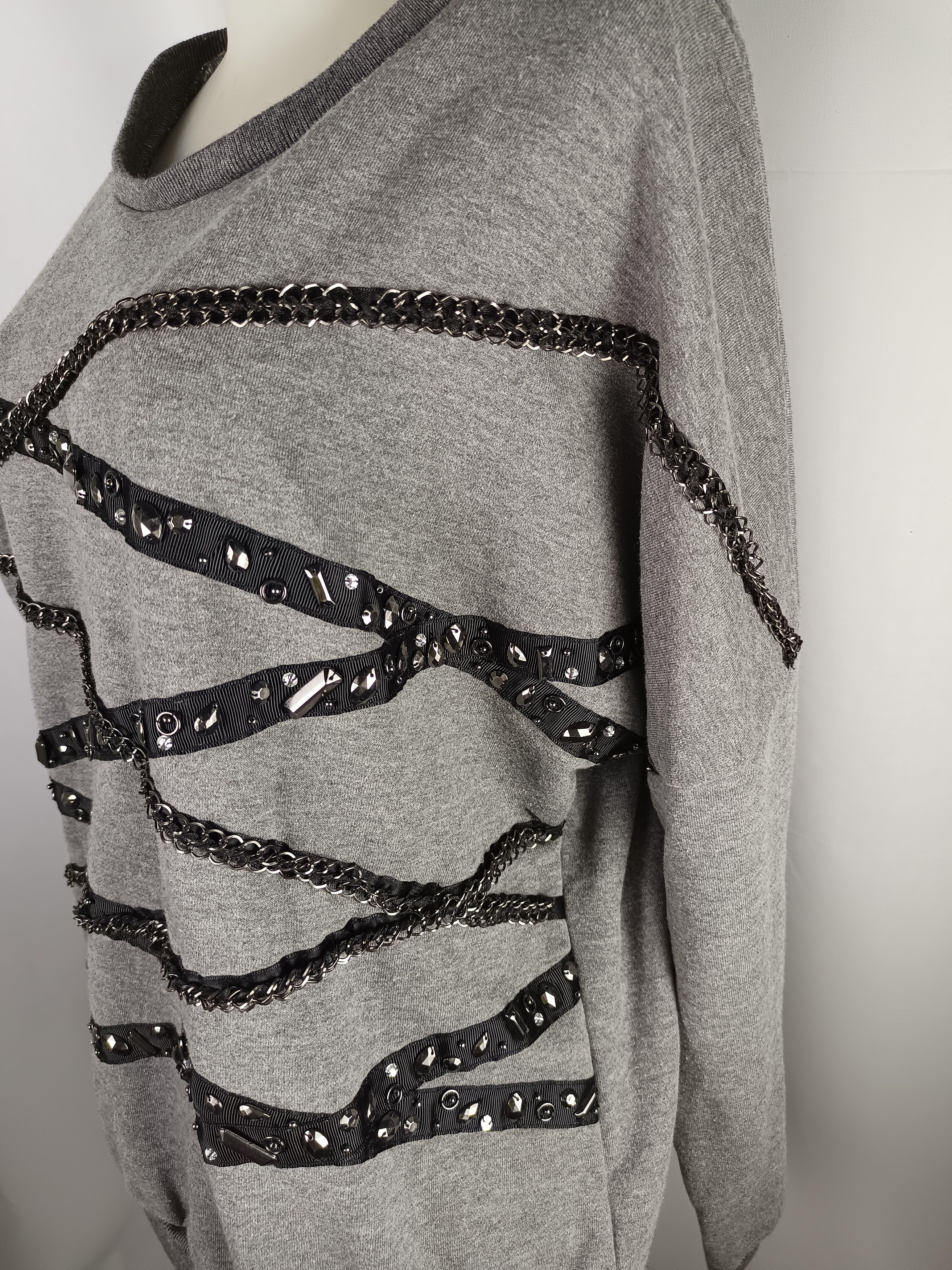 Hysteric Glamour × Japanese Brand JESSI N.Y Japanes Brand Studded Sweater if6was9 Lbg Style Size L / US 10 / IT 46 - 13 Thumbnail