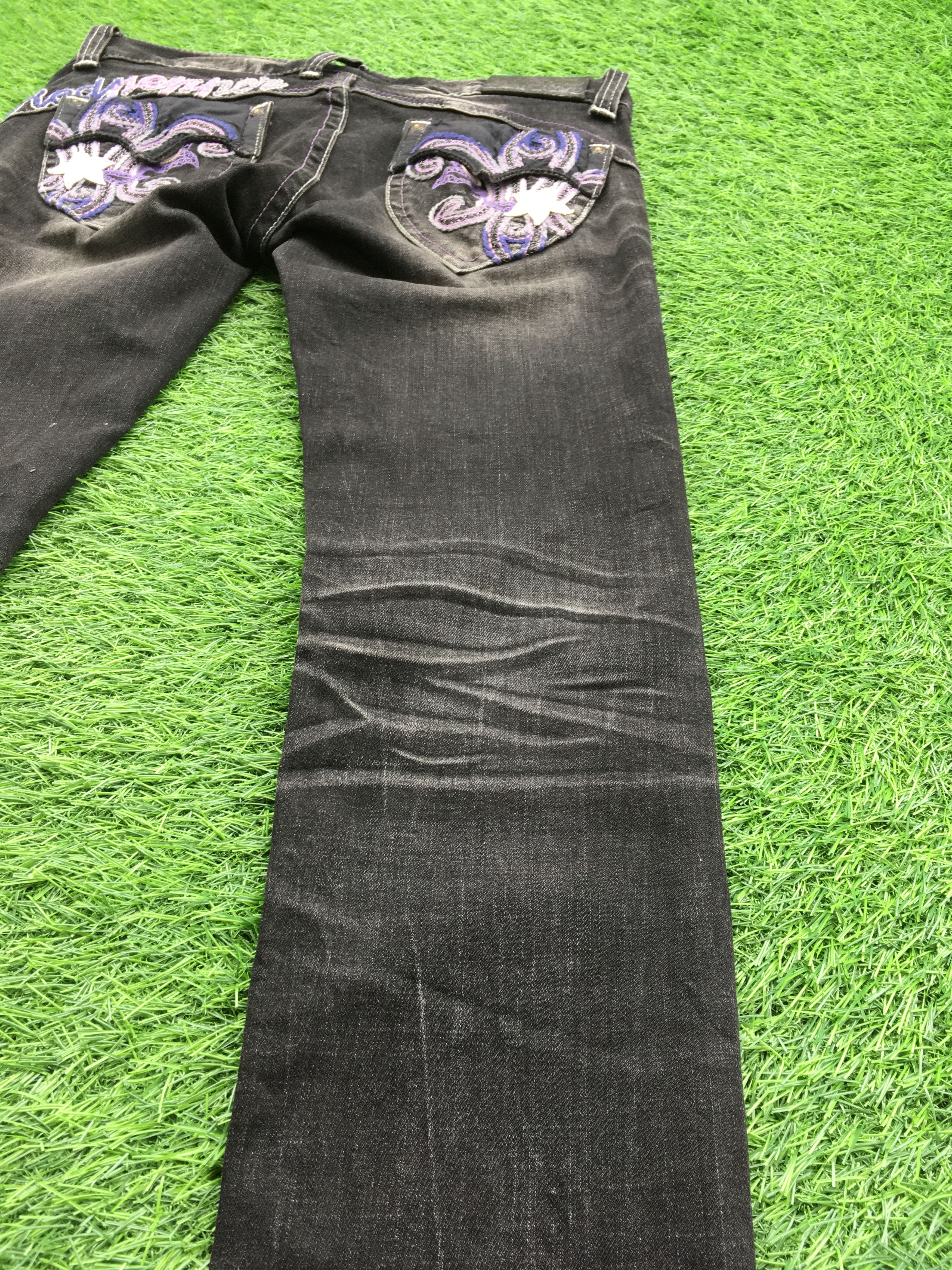 Japanese Brand Red Pepper embroidered low-rise skinny jeans D-1220 Size 27" / US 4 / IT 40 - 8 Thumbnail