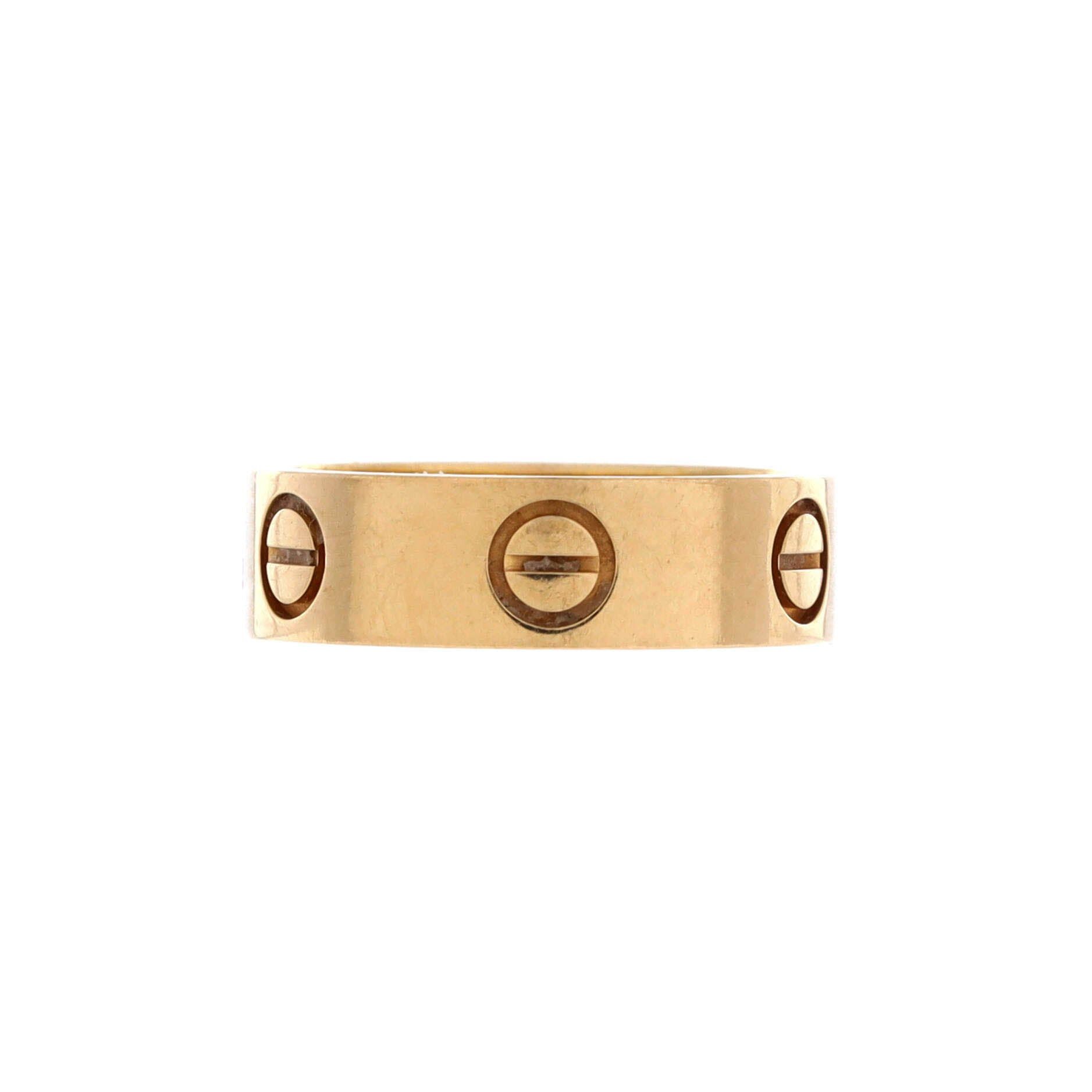 Cartier Love Band Ring Size ONE SIZE - 1 Thumbnail