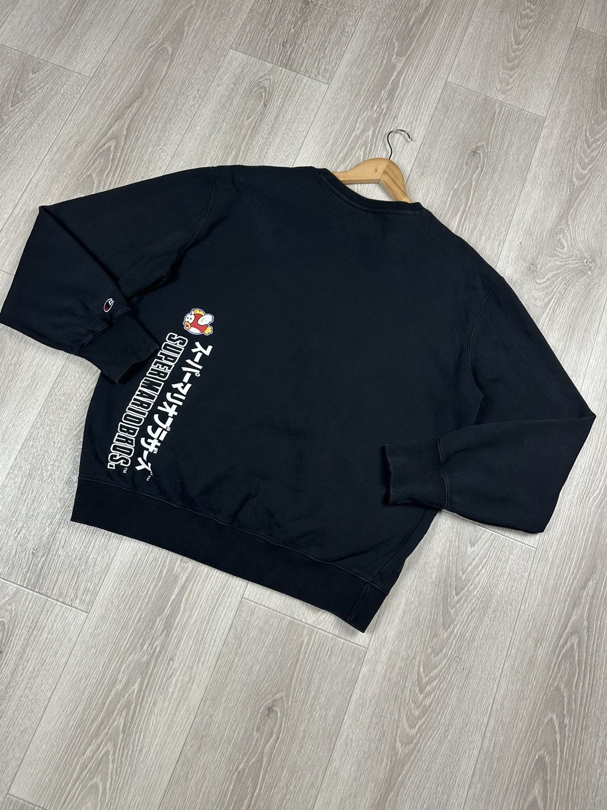 Champion × Vintage Champion X Super Mario Bros Reverse Wave Sweatshirt Size US XL / EU 56 / 4 - 6 Thumbnail