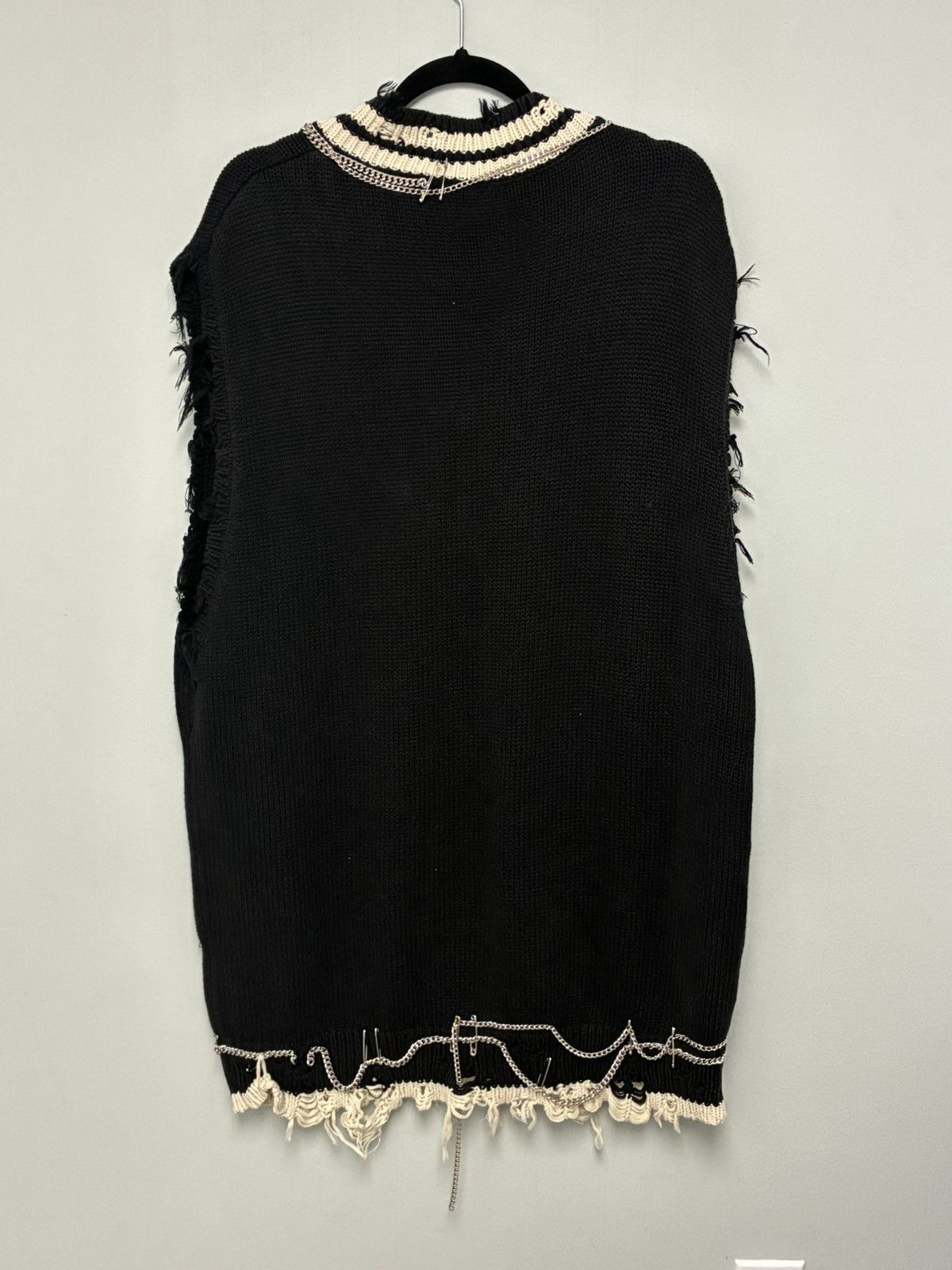 R13 Chain Embellished Sweater Vest Large Size US L / EU 52-54 / 3 - 7 Thumbnail