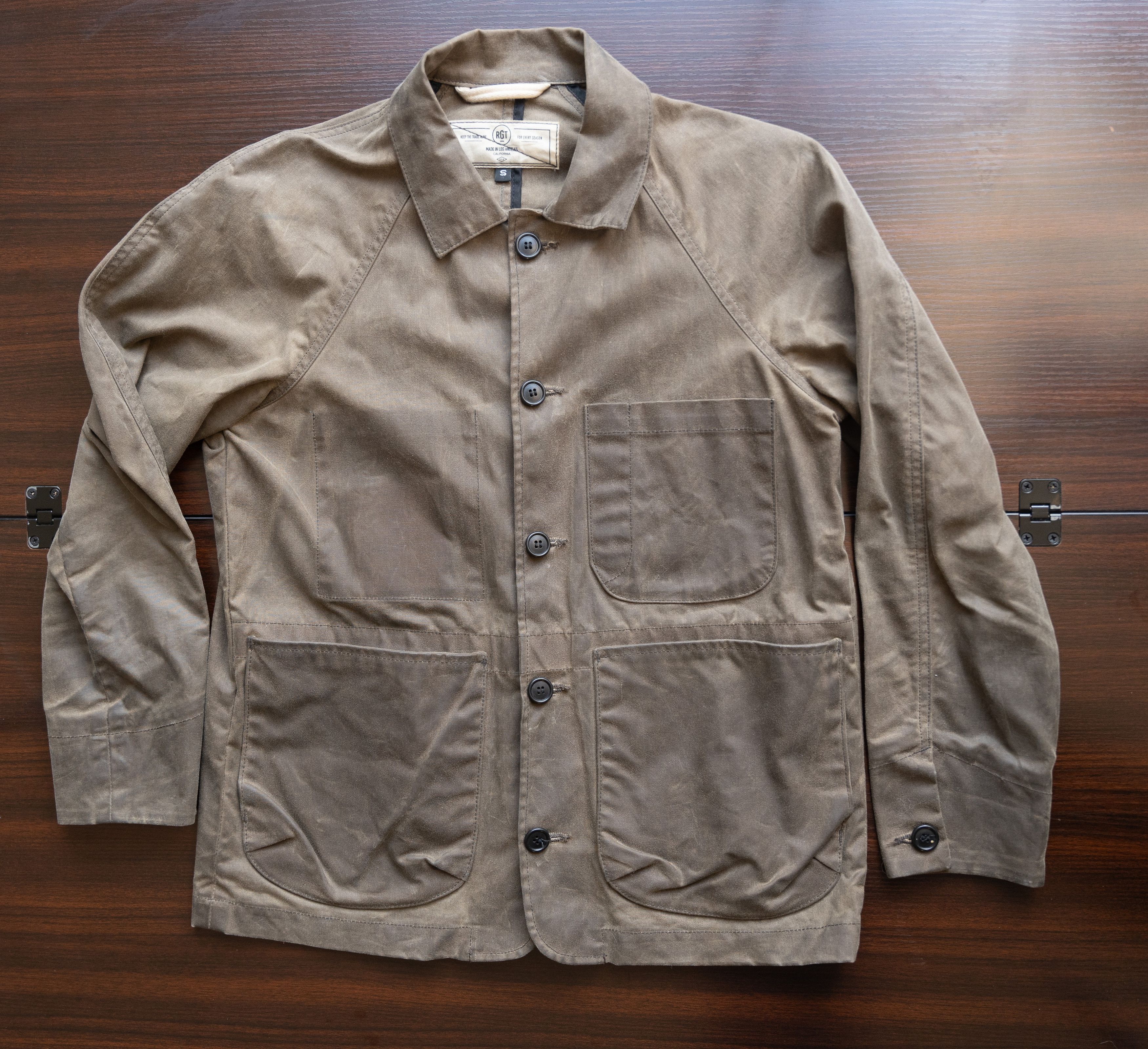 image of Rogue Territory Waxed Explorer Blazer in Brown, Men's (Size Small)