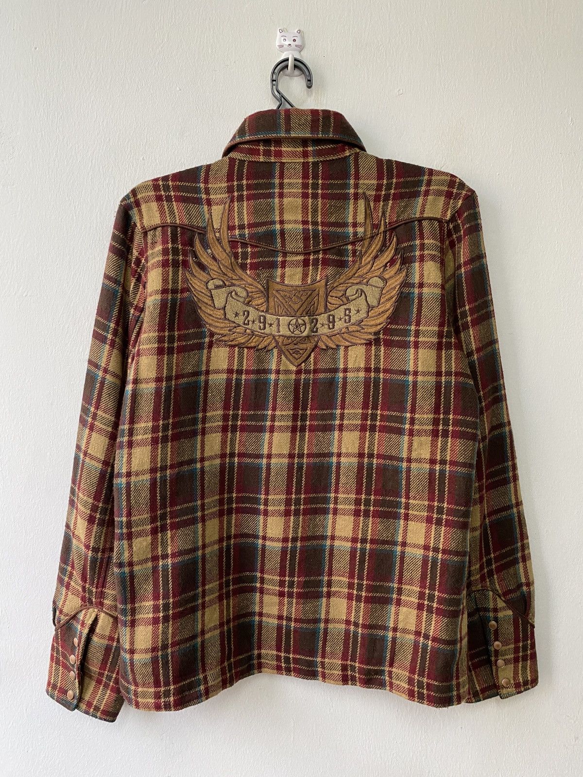 291295=Homme Japan Brand 291295=Homme Cowboycore Wool Flannel Size US M / EU 48-50 / 2 - 4 Thumbnail
