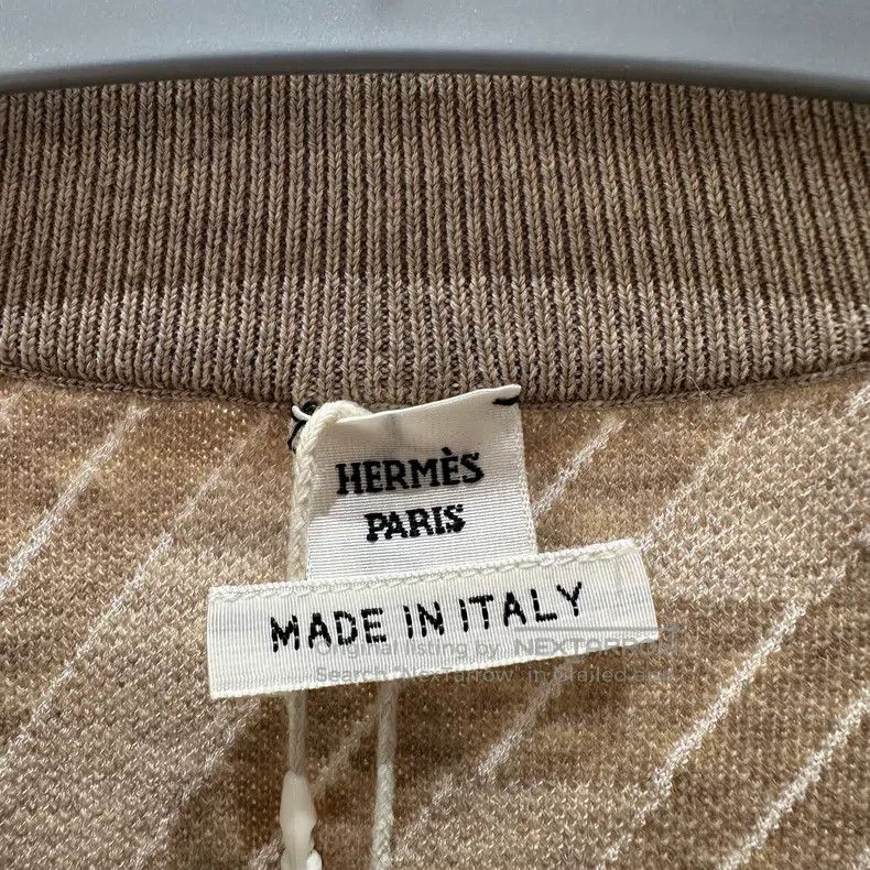Hermes Hermes Solid color wool blend short sleeve Size XS / US 0-2 / IT 36-38 - 3 Thumbnail