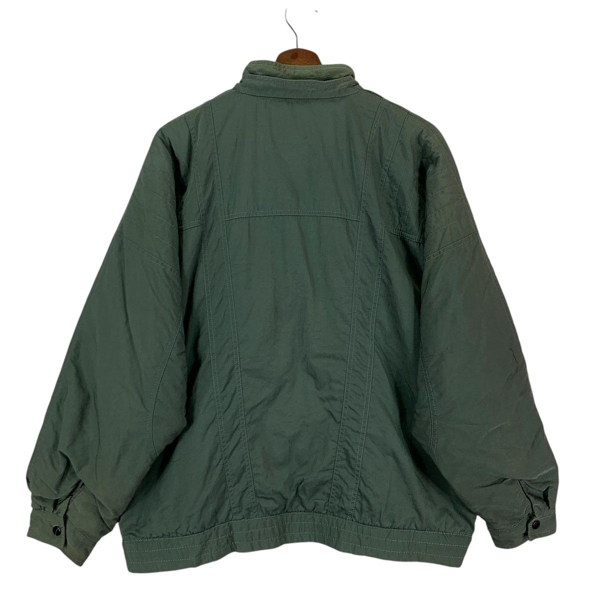 Issey Miyake × Japanese Brand × Vintage VINTAGE SUN PHORIKA DOUBLE ZIPPER BOMBER NYLON JACKET Size US L / EU 52-54 / 3 - 7 Thumbnail