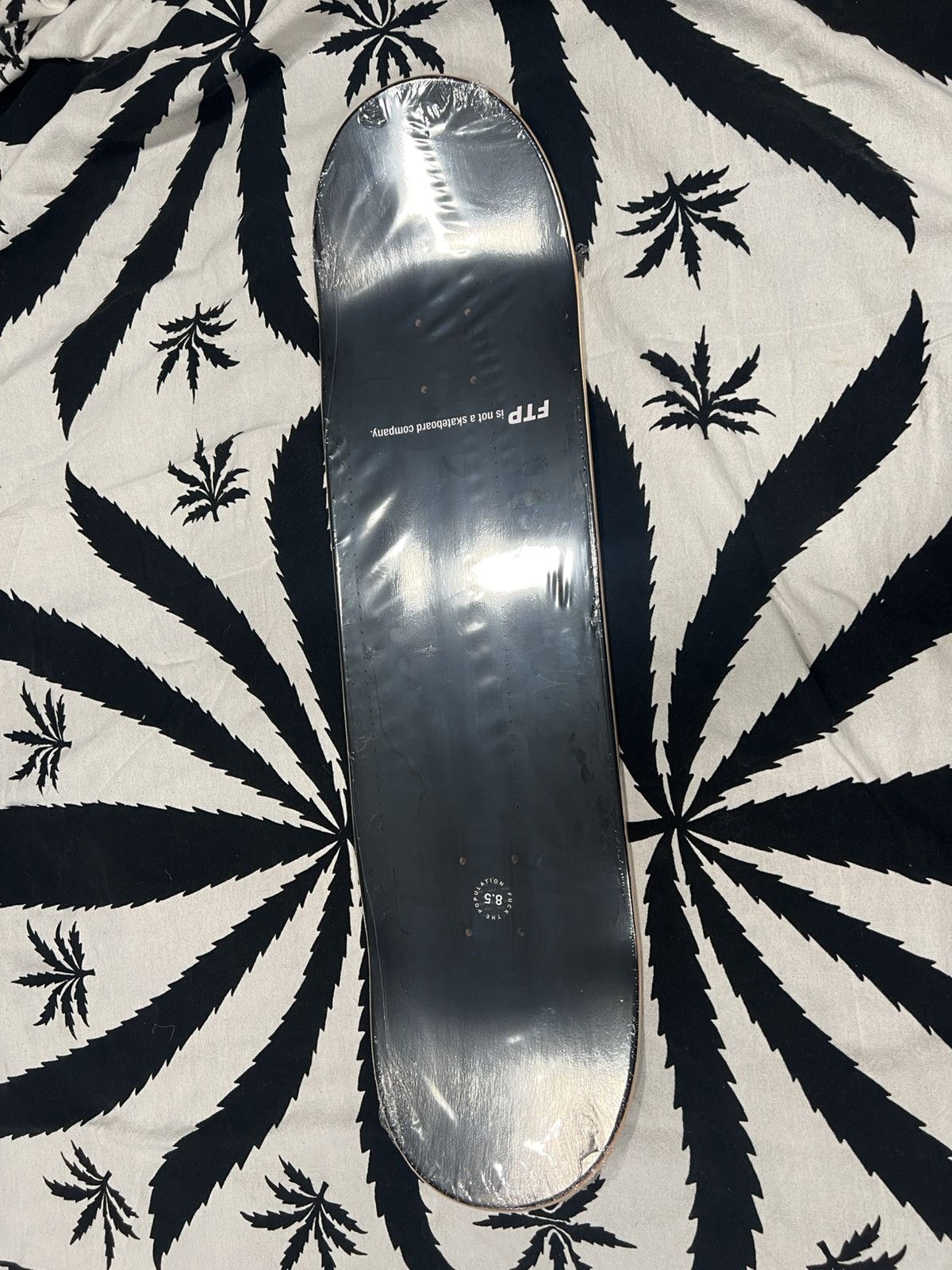 Fuck The Population FTP GLO SKULL DECK 8.5 Size ONE SIZE - 2 Thumbnail