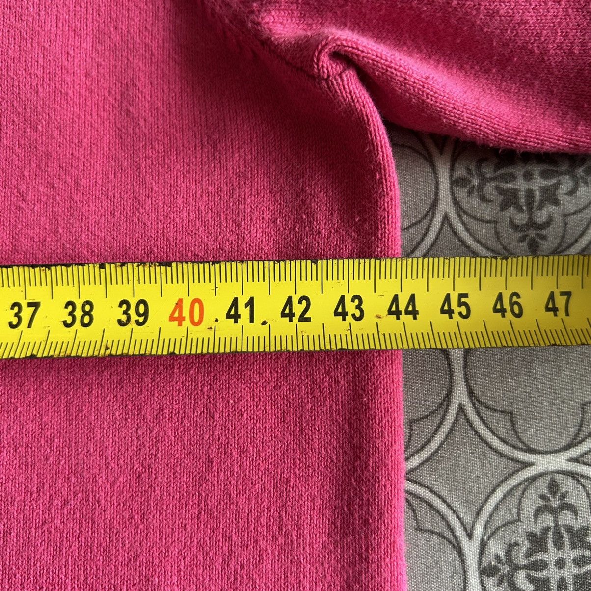 Tommy Hilfiger Tommy Hilfigher Sweatshirt Pima Cotton Pink Size S / US 4 / IT 40 - 10 Thumbnail