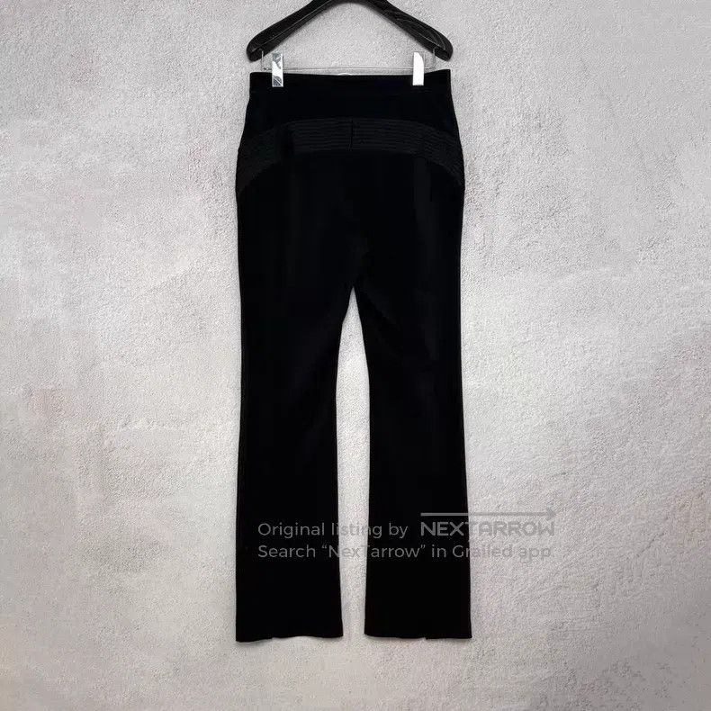 Louis Vuitton Louis Vuitton SS23 Black Casual Straight-Leg Flares pants Size 39" - 2 Thumbnail