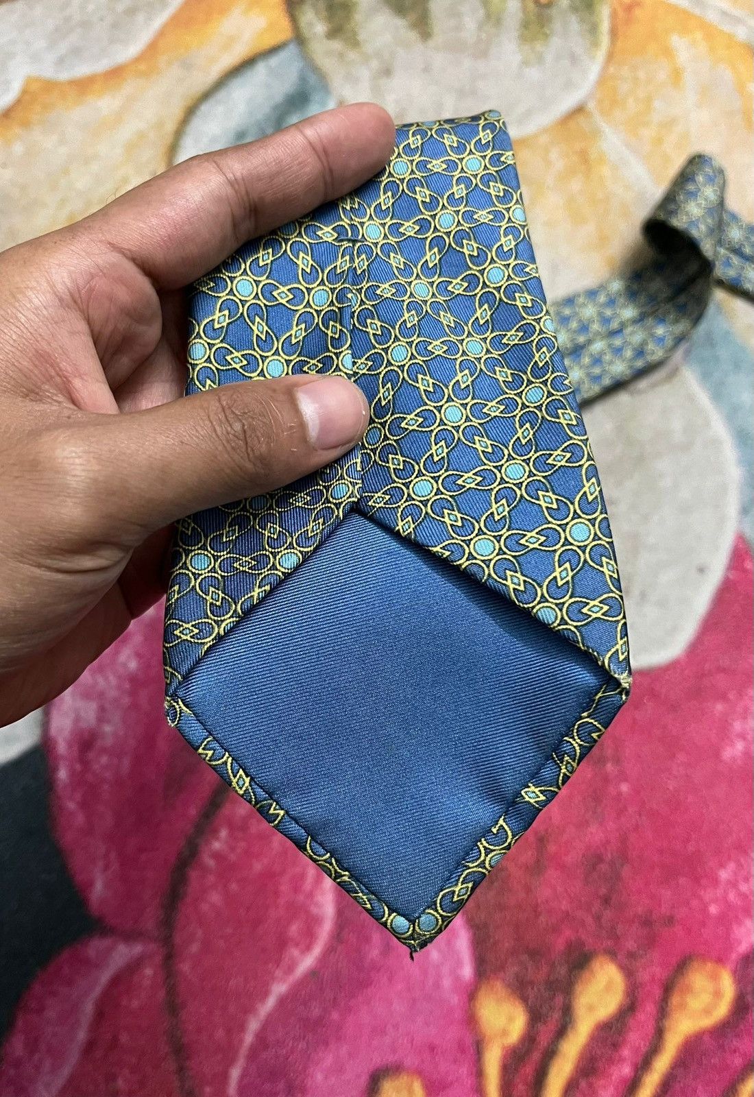 Hermes Hermes Vintage Tie Size ONE SIZE - 2 Thumbnail